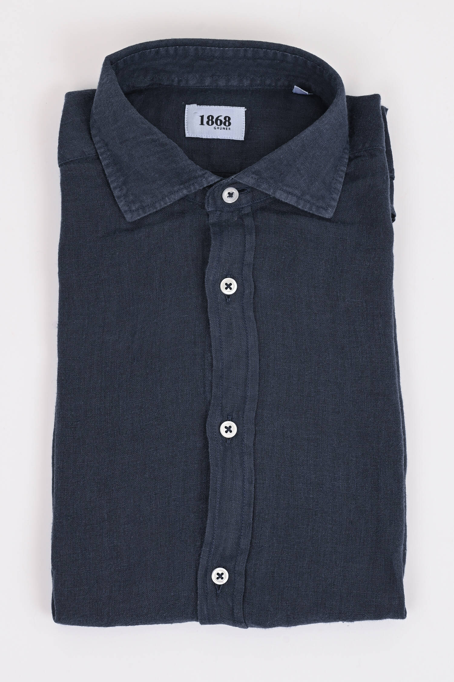 Leinenhemd in Navy Leinenhemd in Navy