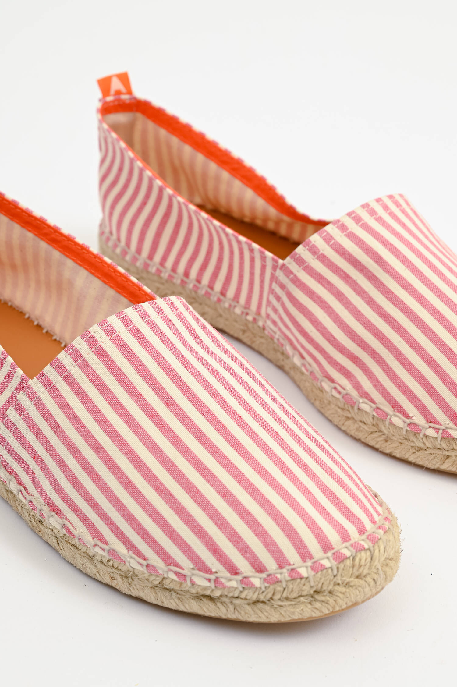 Gestreiftes Espandrilles ROYAS in Rot/WEIß