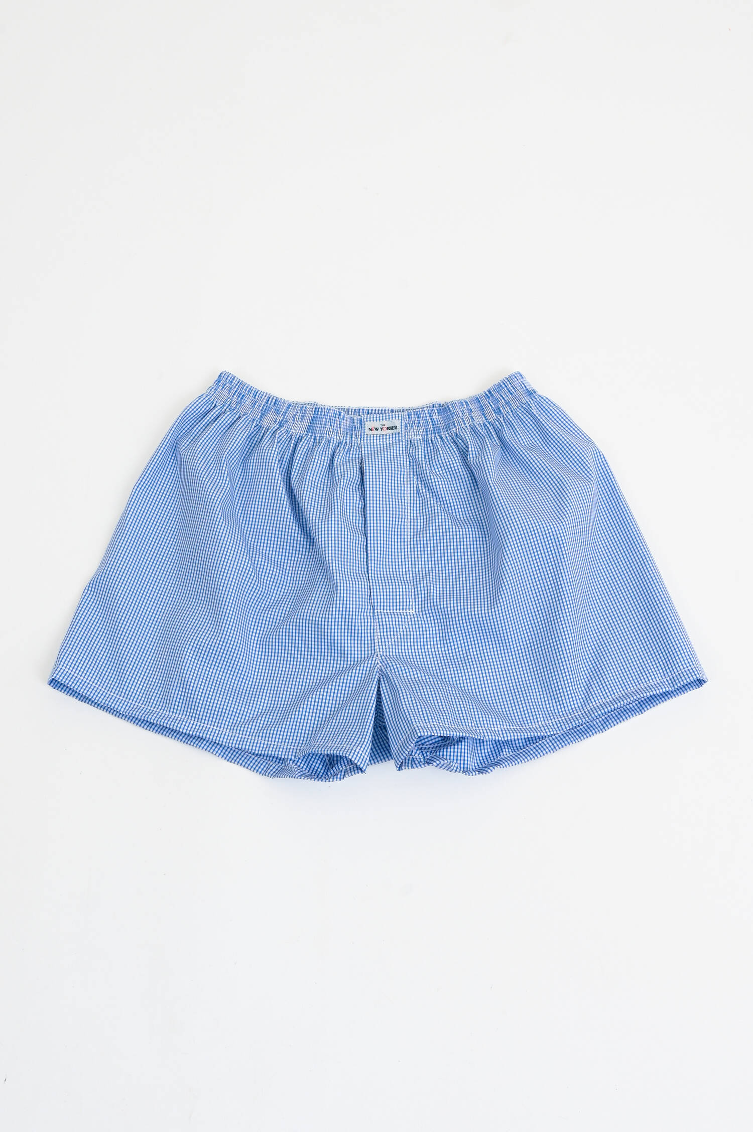 Boxershorts in Dunkelblau/Weiß karriert