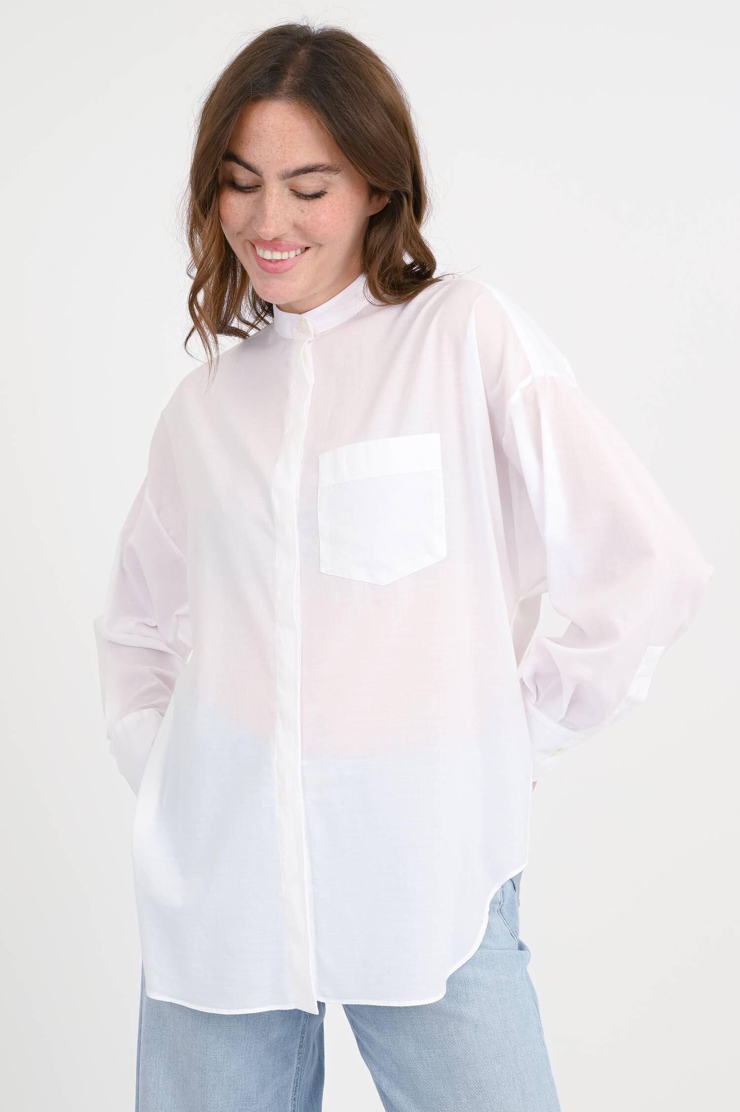 Blusenshirt KATIA in Weiß