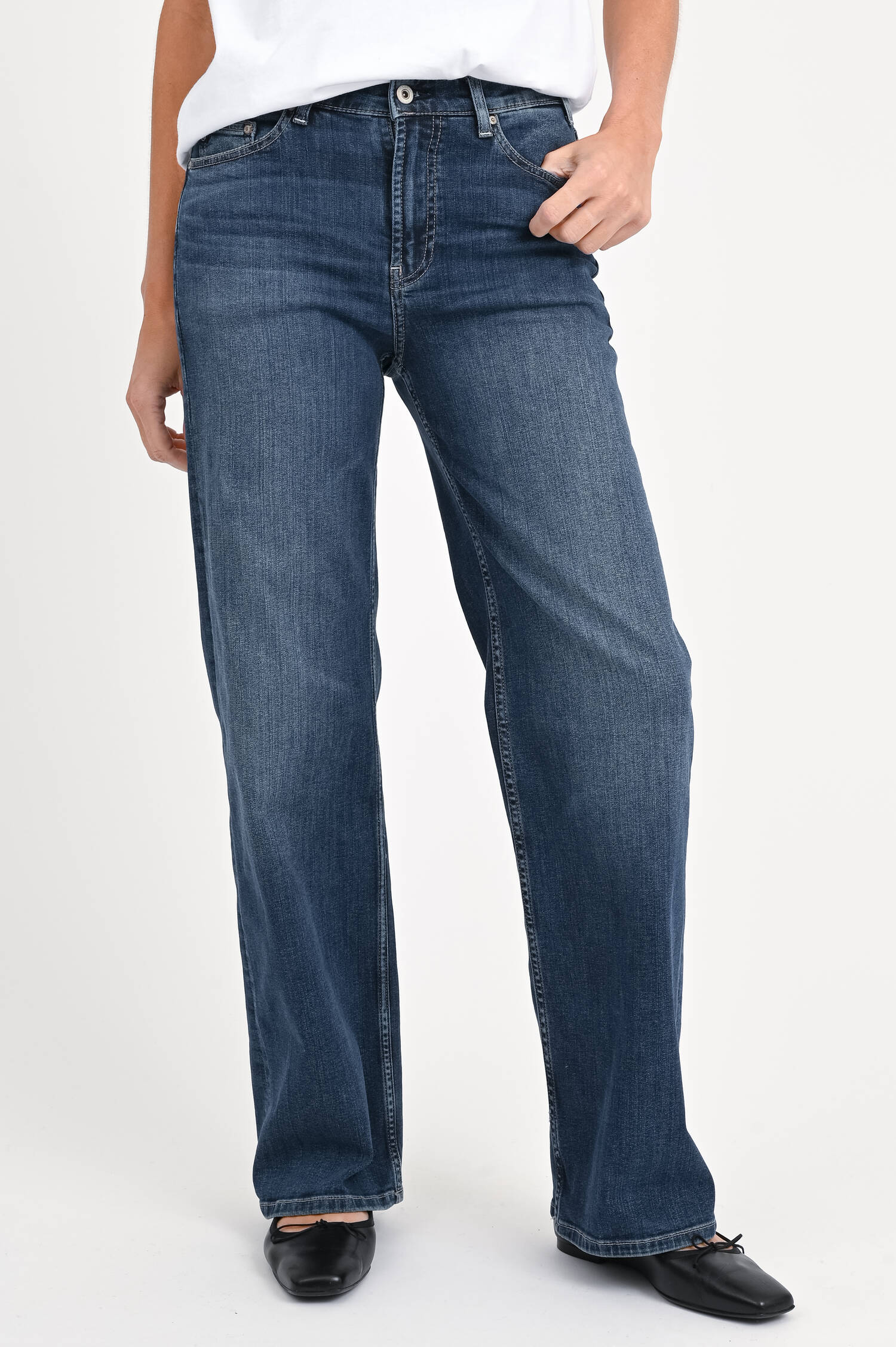  Jeans NEW BAGGY WIDE in Vintage Blau