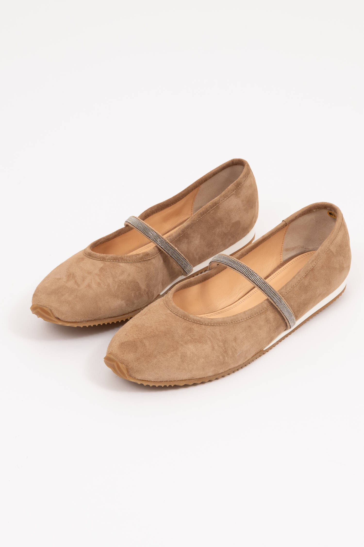 Ballerina CAMOSCIO in Taupe Ballerina CAMOSCIO in Taupe