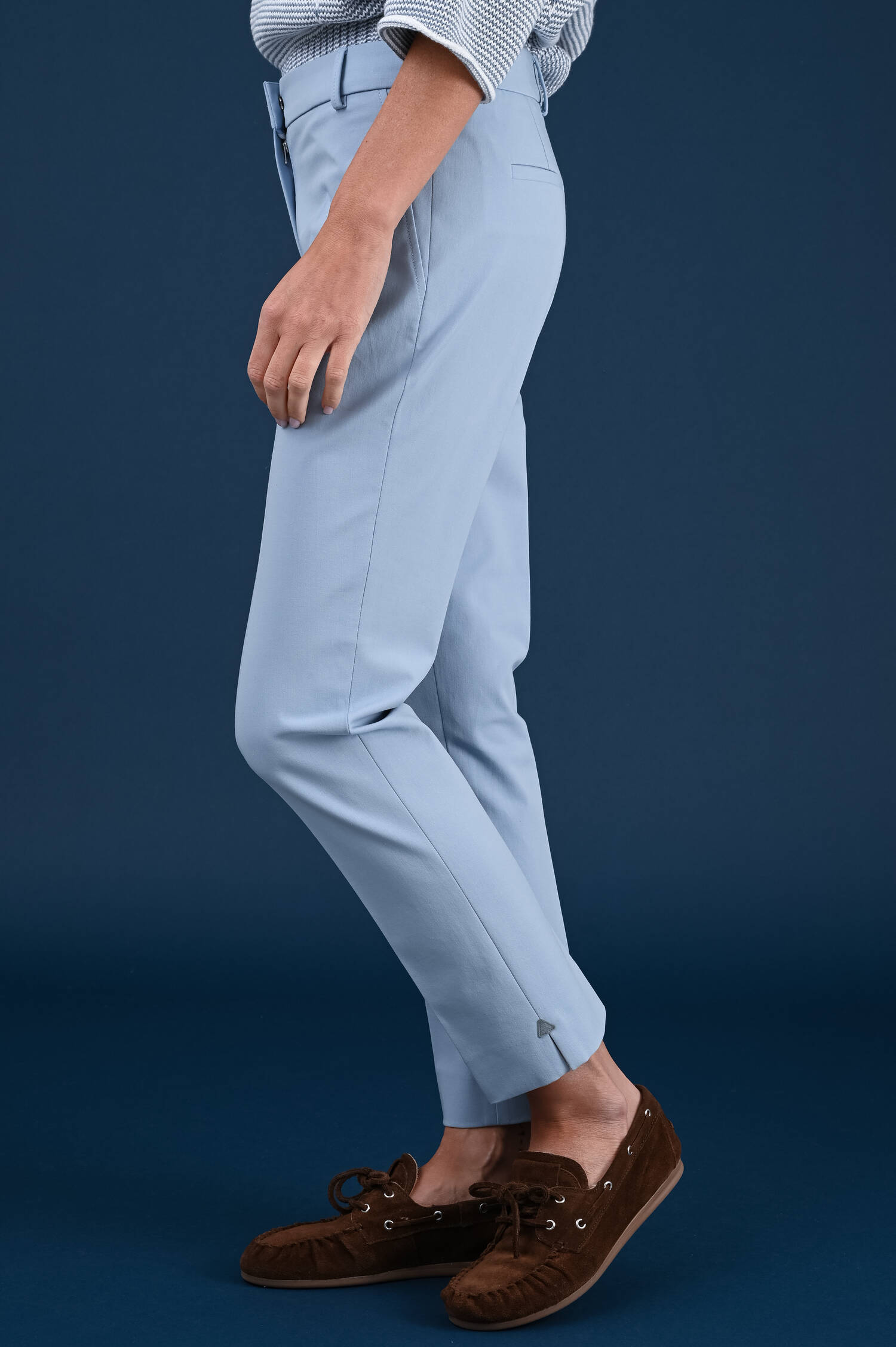 Stoffhose ALINEL in Hellblau