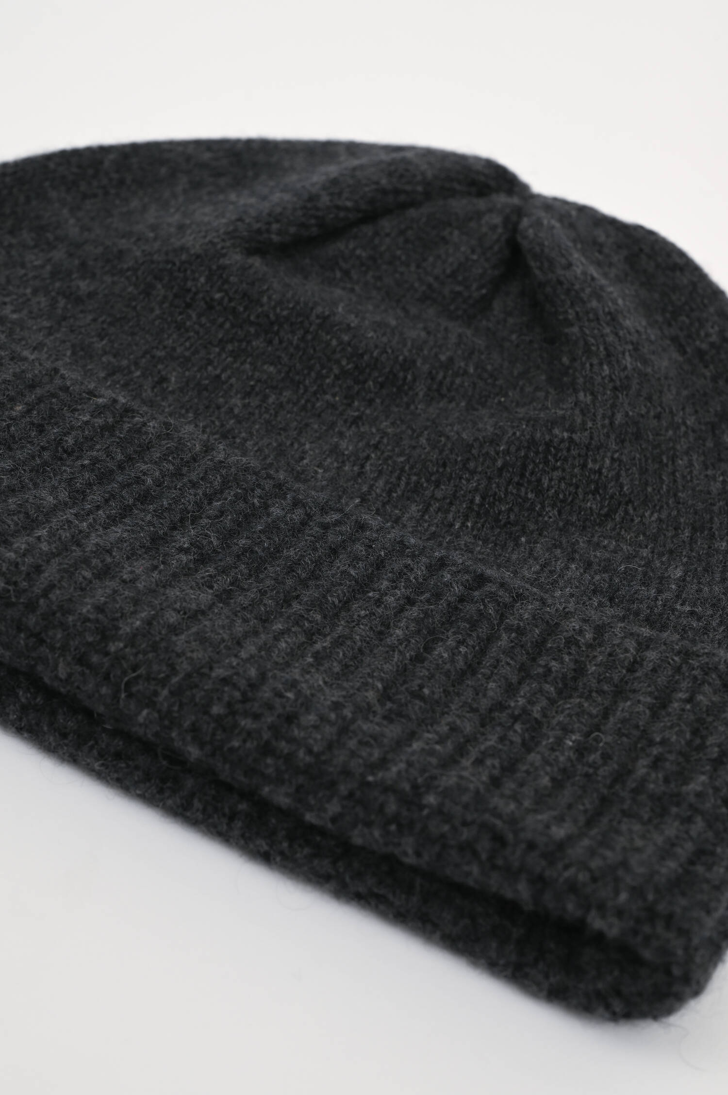 Cashmere Mütze in Anthrazit