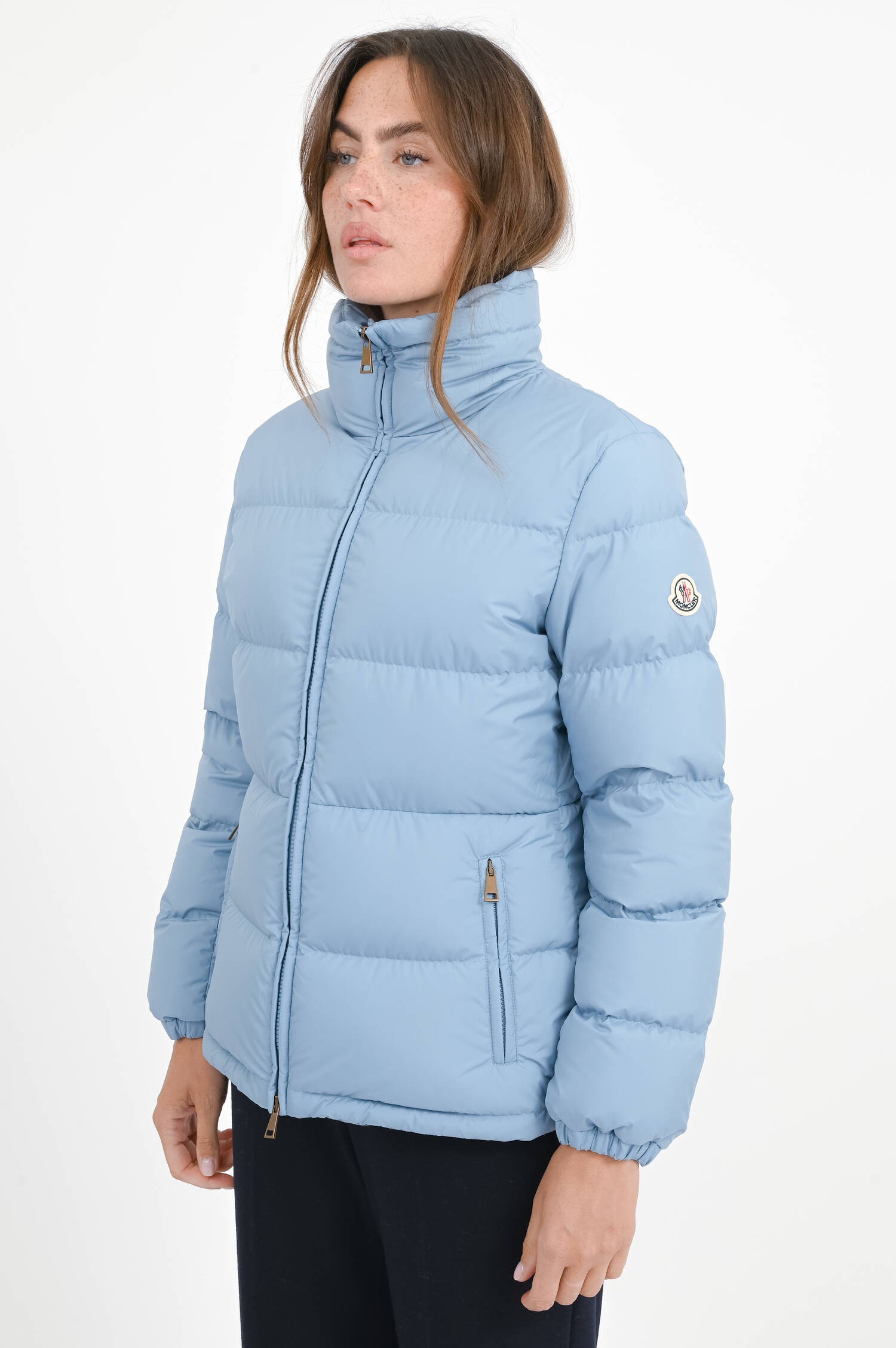 Jacke DOURBE mit schmaler Taille in Hellblau