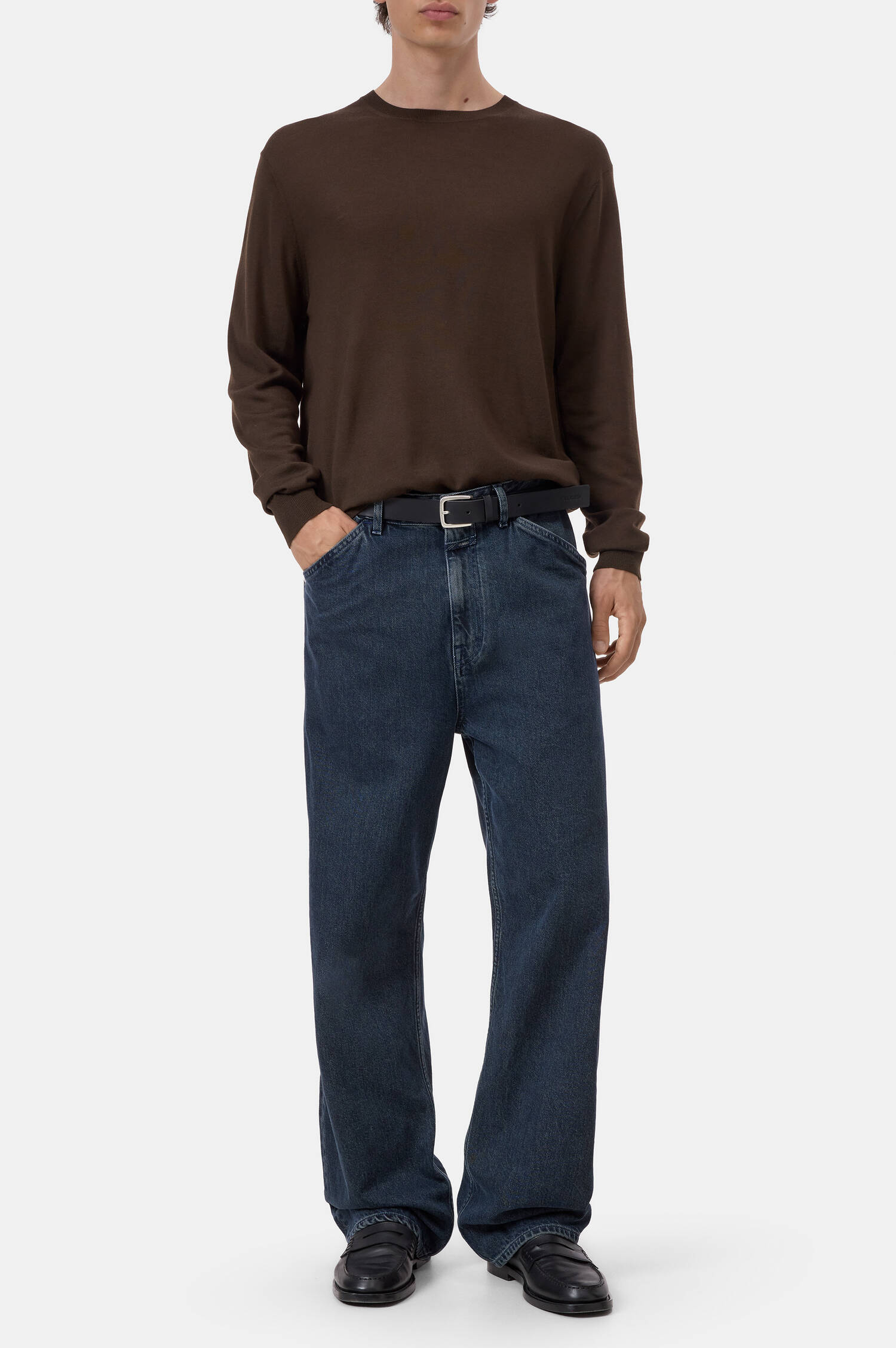 Woll-Pullover in Braun Woll-Pullover in Braun