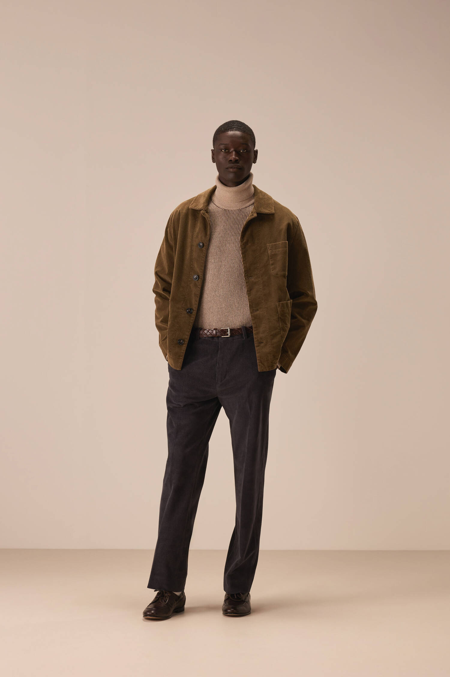 Cord-Jacke in Beige Cord-Jacke in Beige