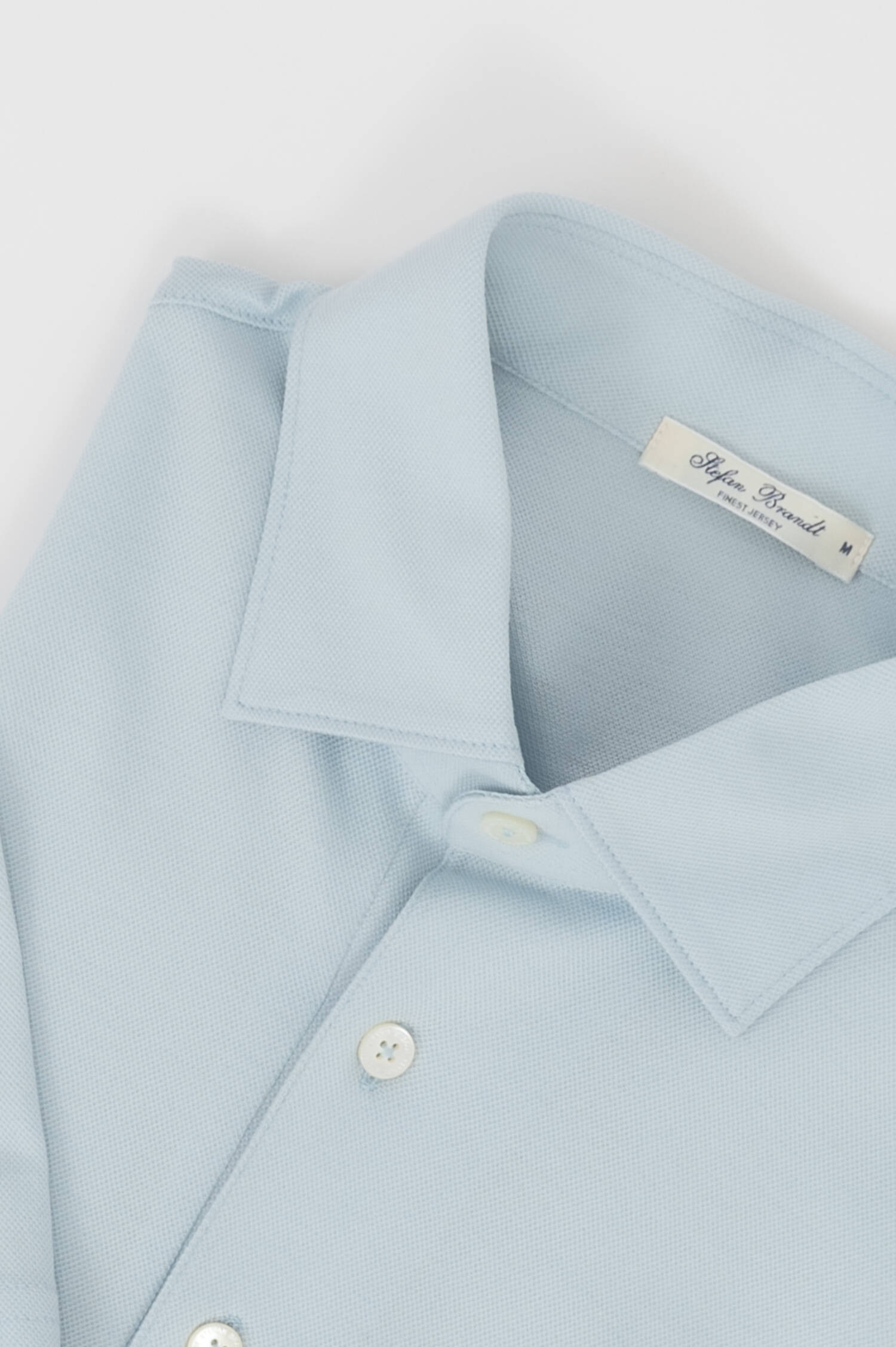 Pique Polo LUCA in Eisblau