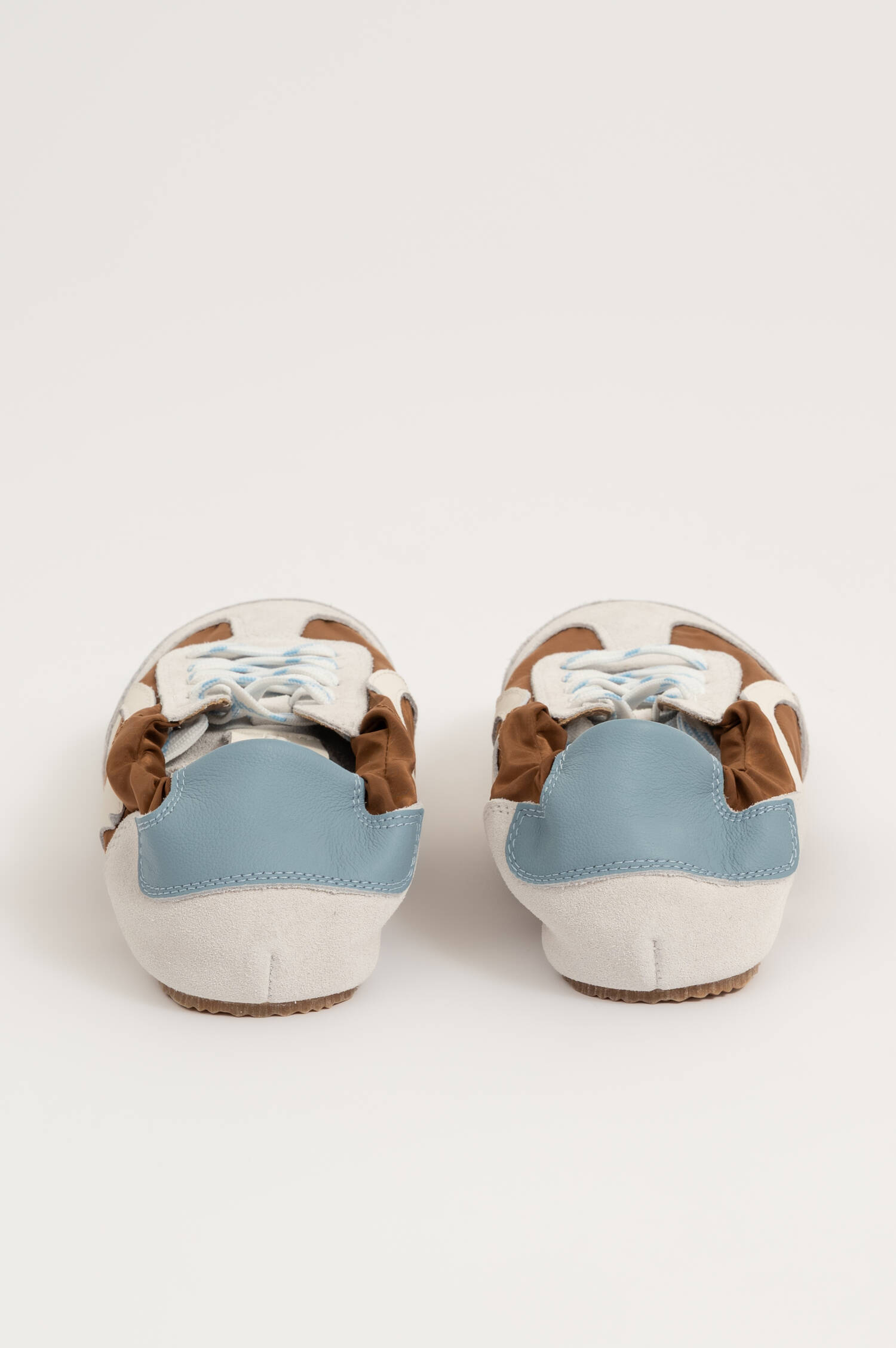 Sneaker SPORTY SOFTNESS in Braun/Blau/Weiß