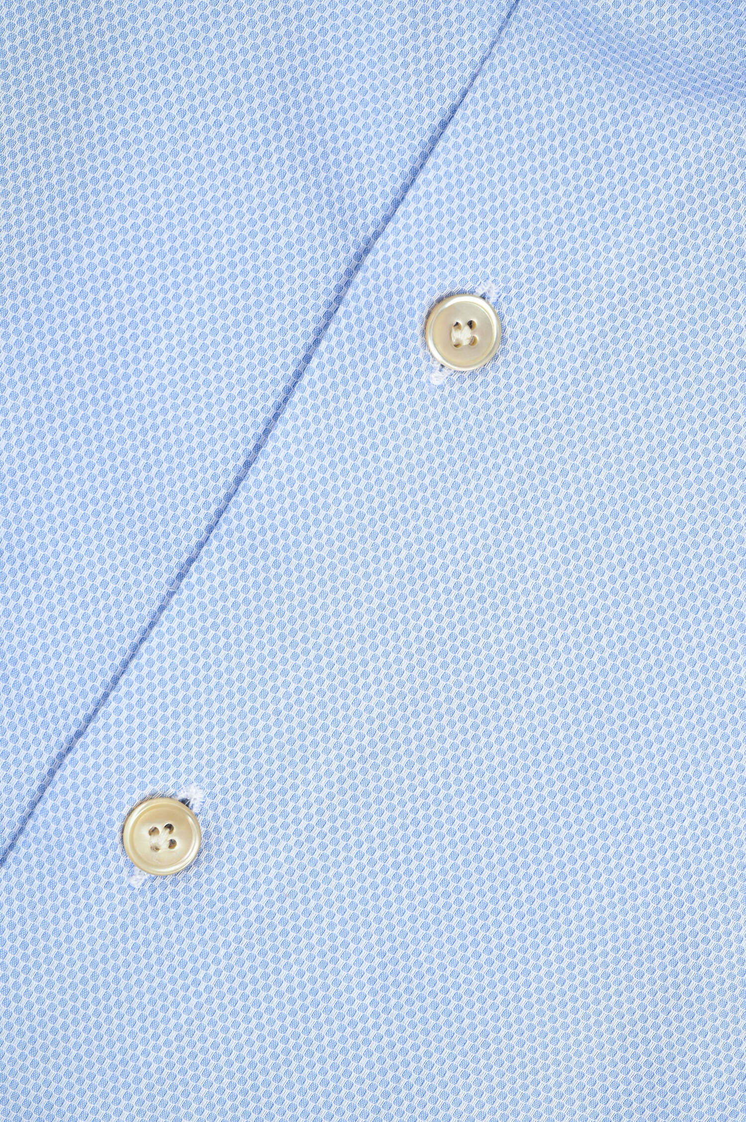 Gemustertes Hemd aus Baumwolle in Hellblau Gemustertes Hemd aus Baumwolle in Hellblau