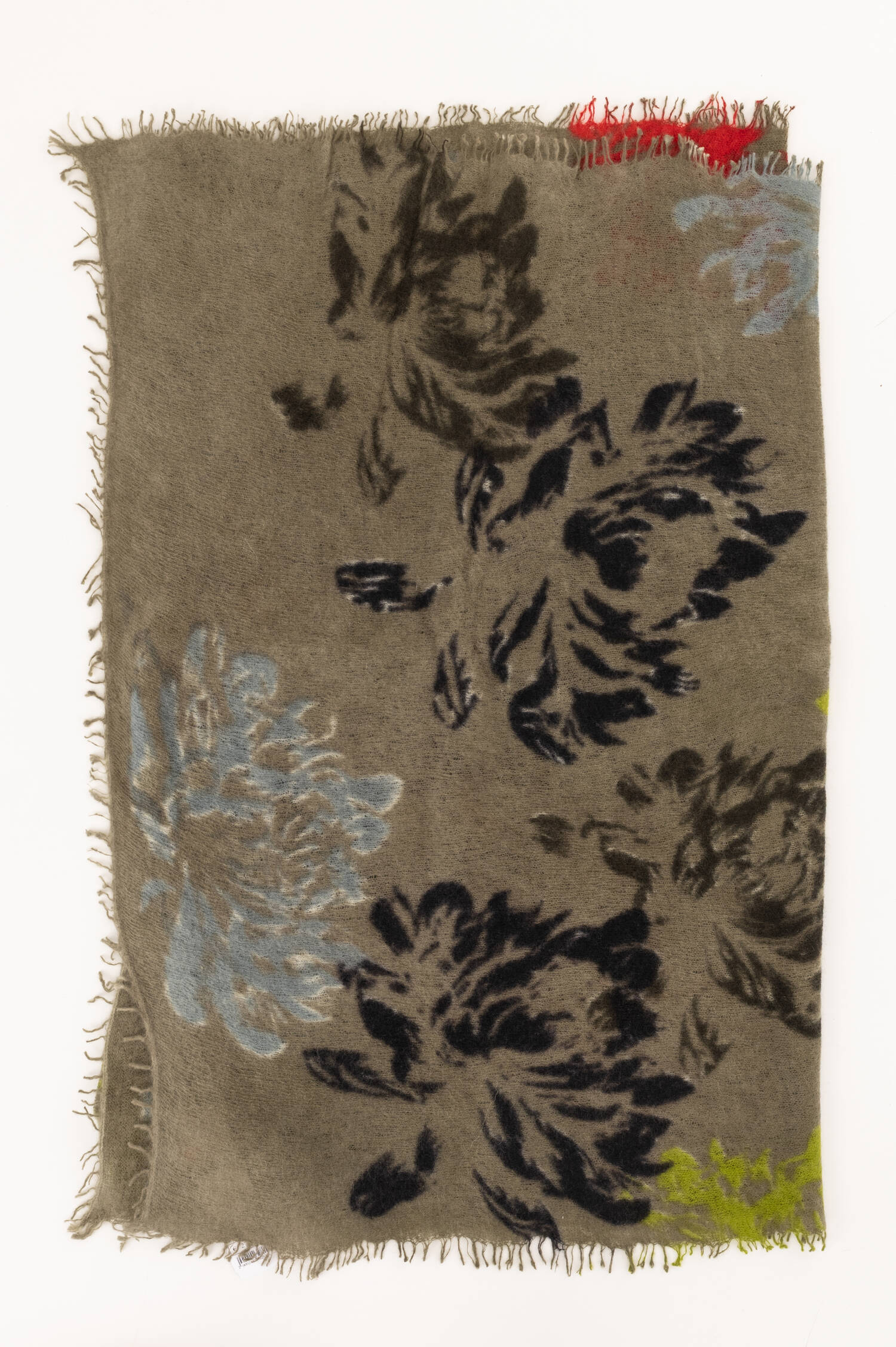 Cashmere Schal BOTANICA in Oliv Cashmere Schal BOTANICA in Oliv