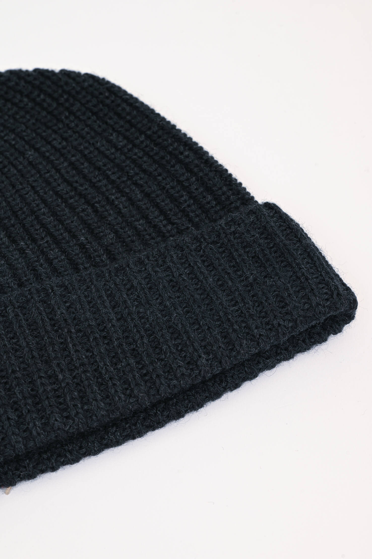 Cashmere Mütze in Schwarz