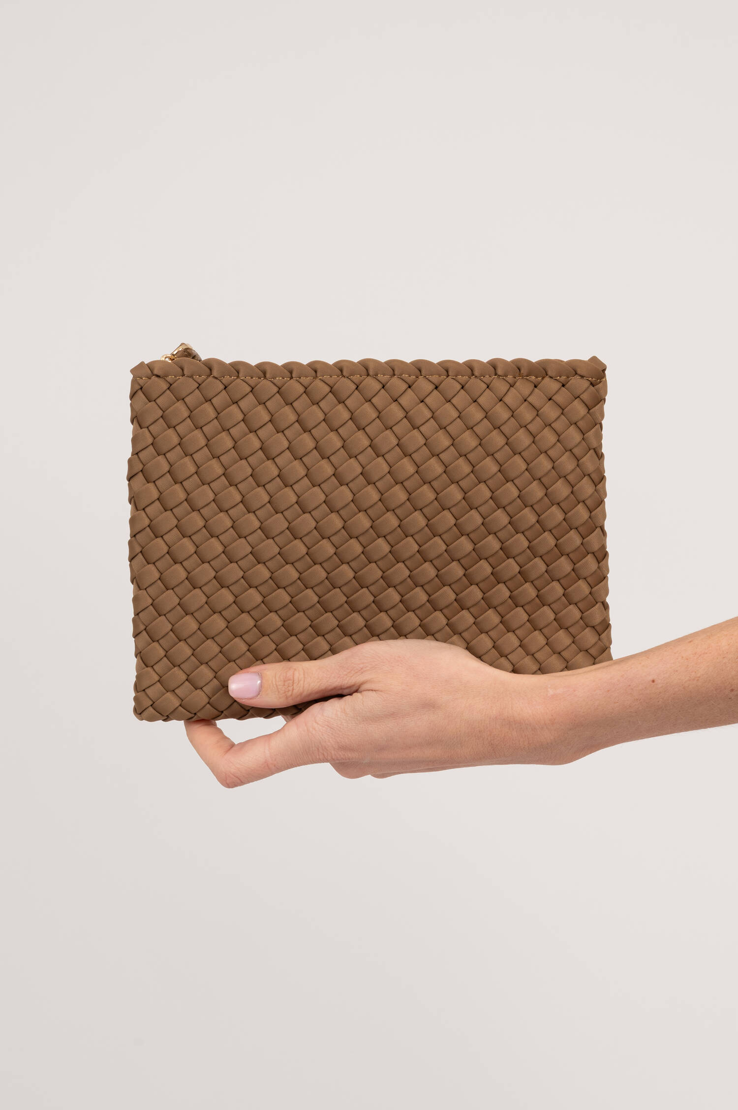 Neopren Clutch MARREA in Braun Neopren Clutch MARREA in Braun