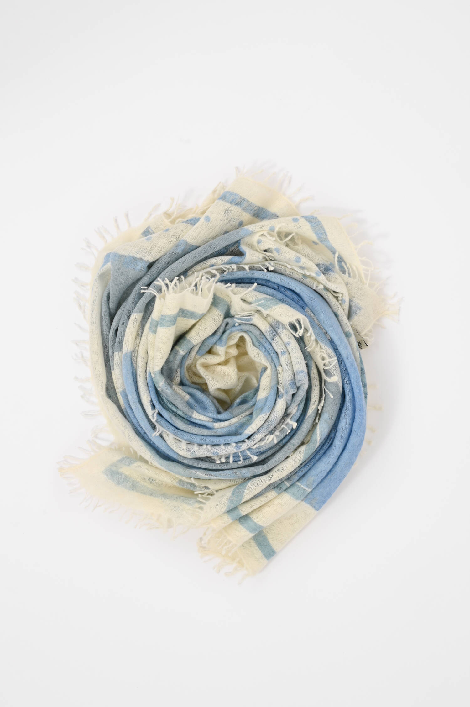 Cashmere Schal in Hellblau