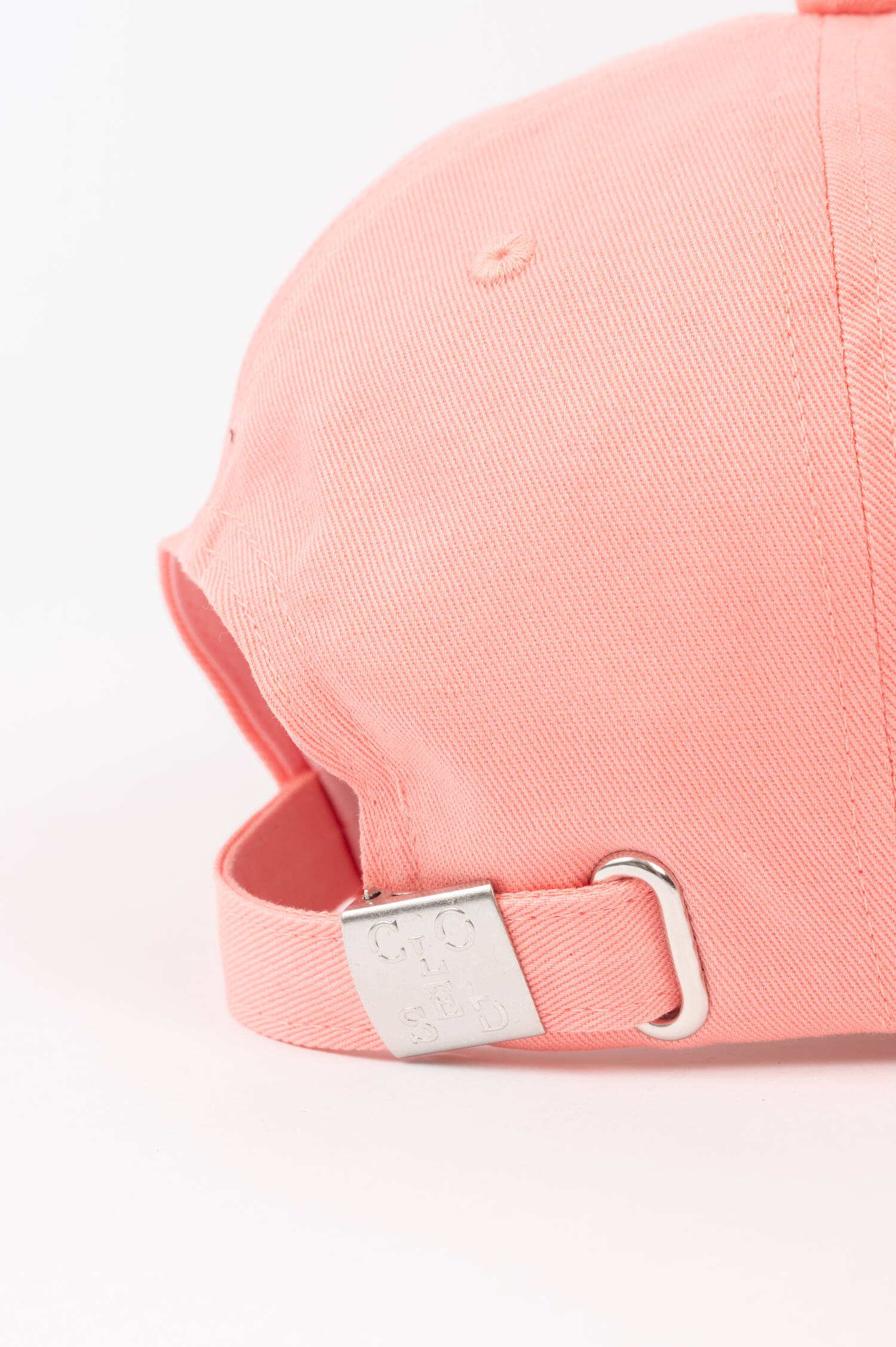 Basecap mit Stick in Rosa