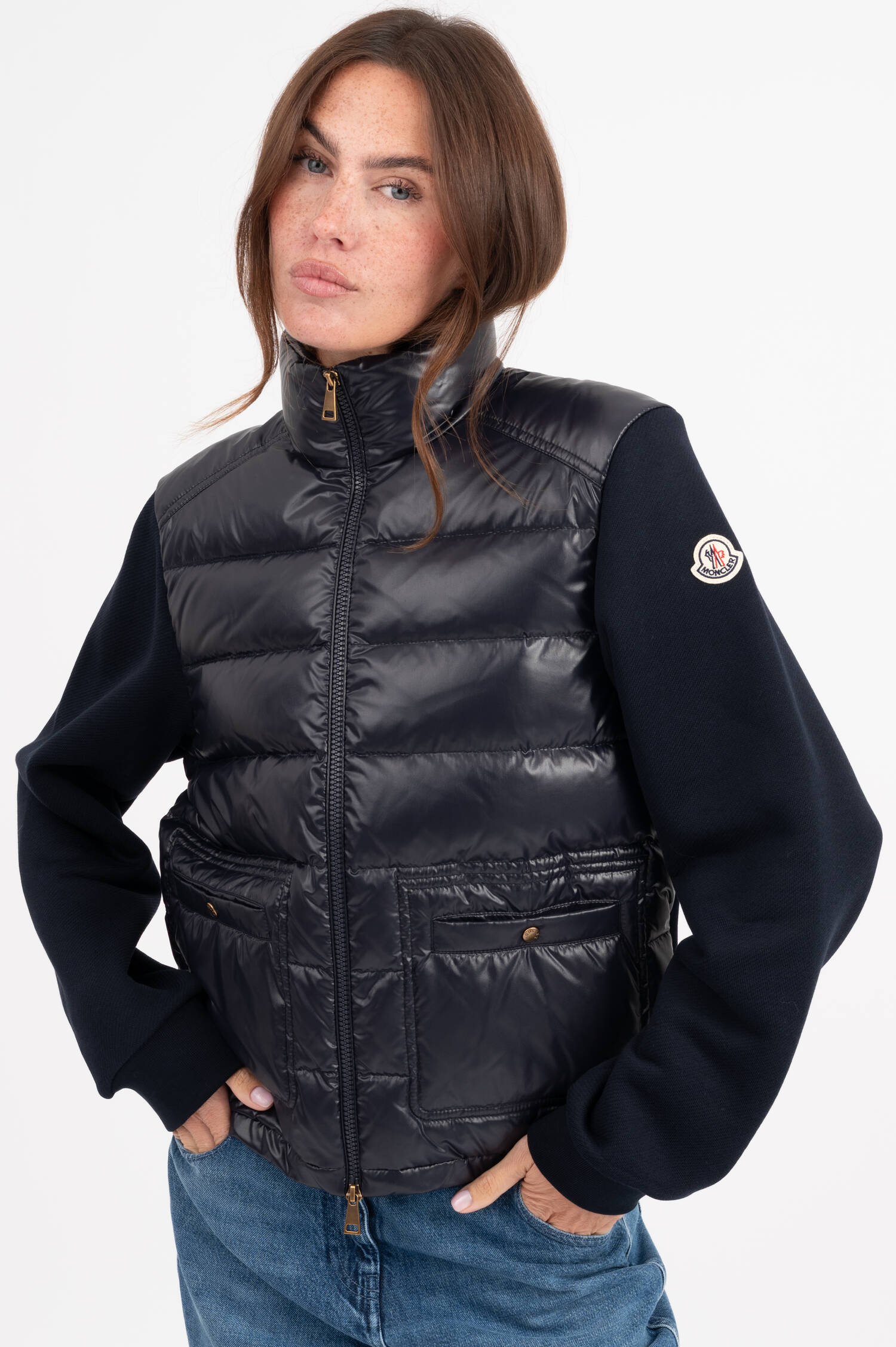 Hybrid Jacke in Navy Hybrid Jacke in Navy