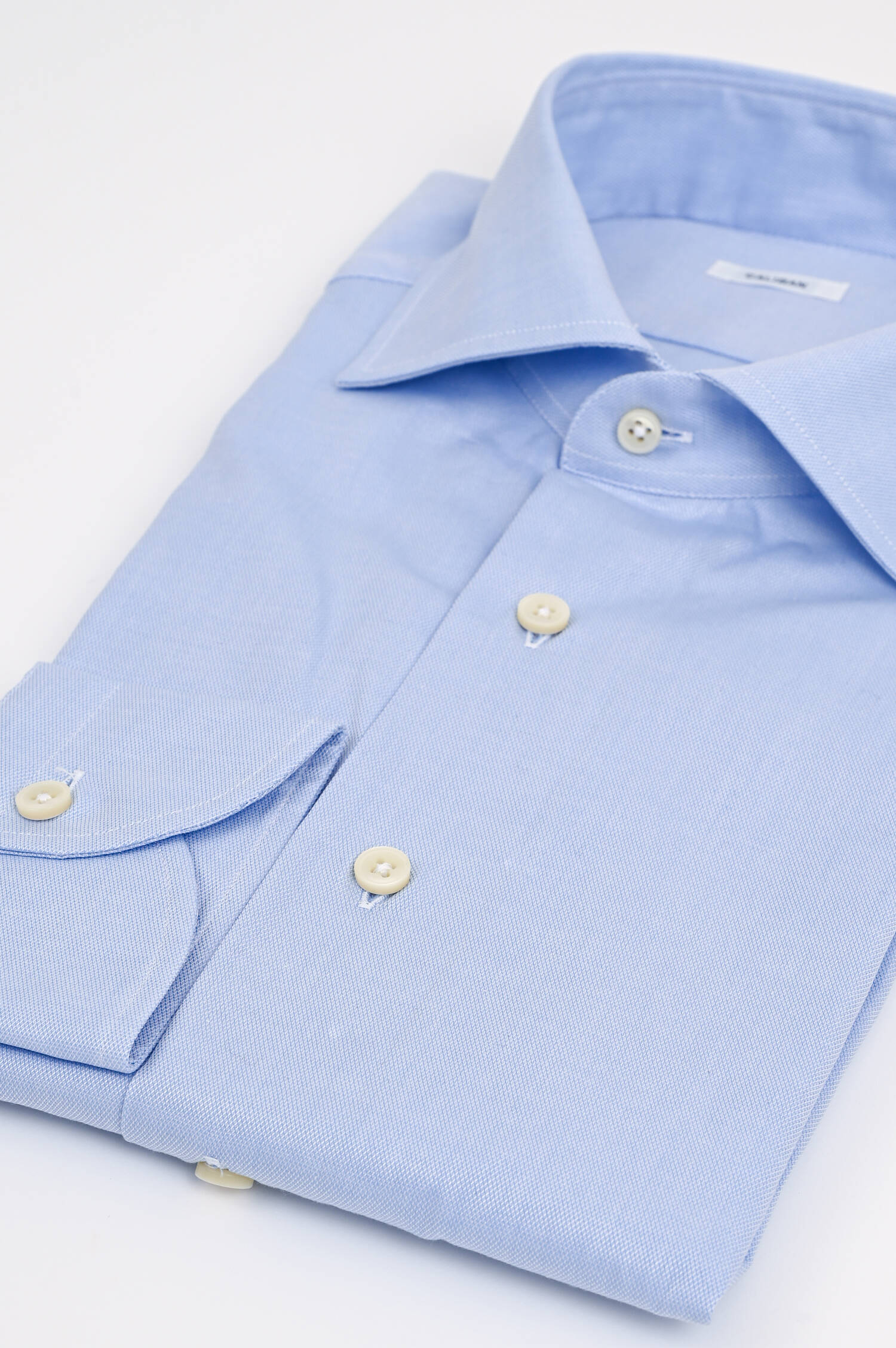 Hemd mit Struktur in Hellblau Hemd mit Struktur in Hellblau