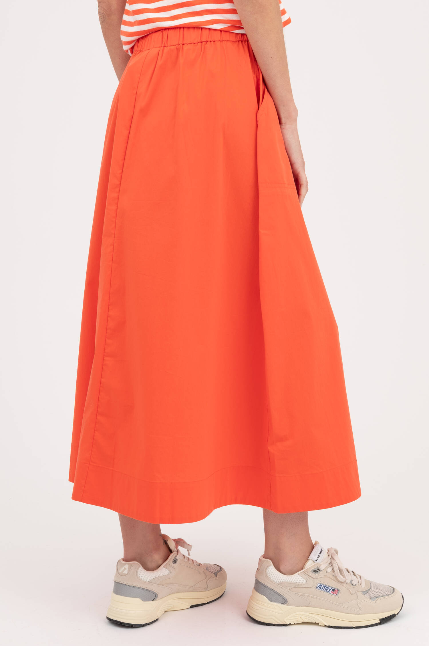 Rock aus Baumwoll-Mix in Spicey Orange Rock aus Baumwoll-Mix in Spicey Orange