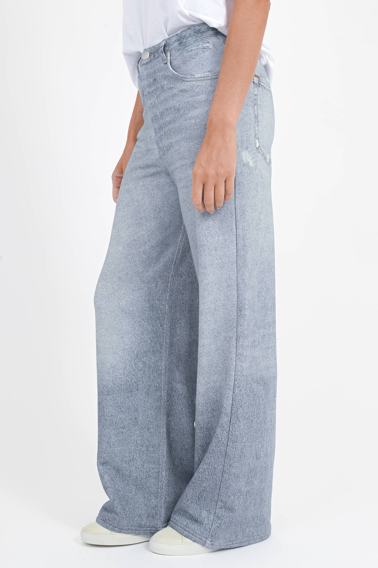 Sweatpants INKE im Denim-Look