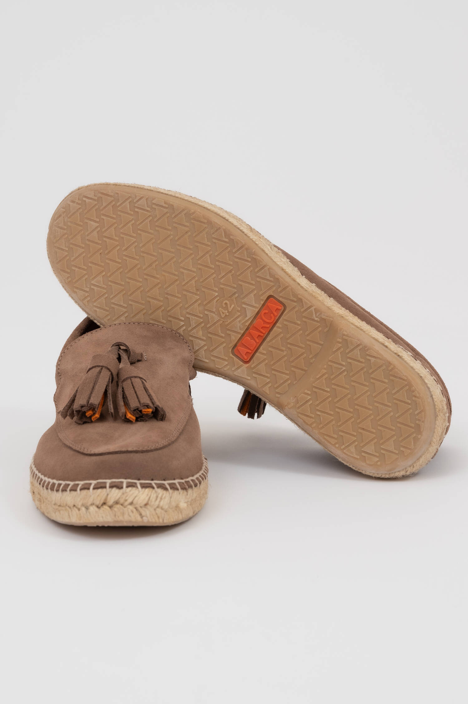 Mokassin BORLAS mit Tassel in Taupe