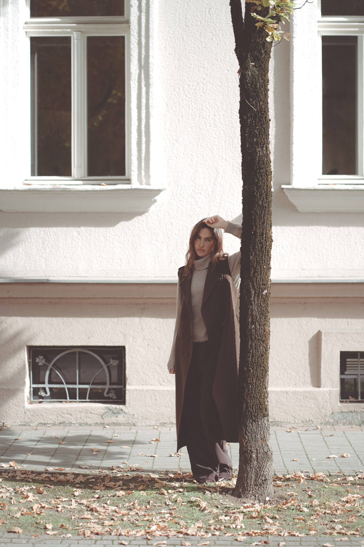 Woll-Cashmere-Weste in Kakaobraun Woll-Cashmere-Weste in Kakaobraun