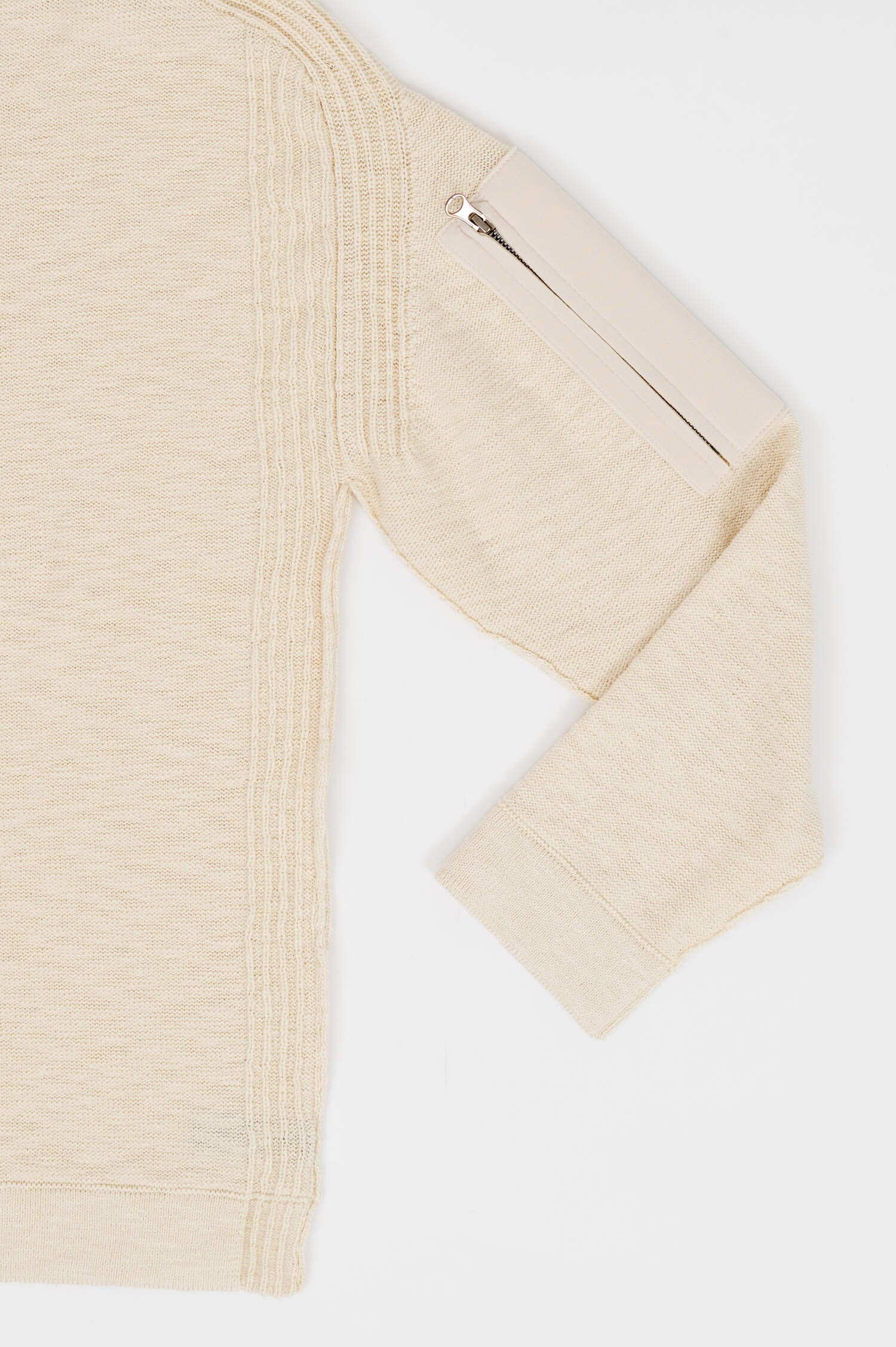 Strickpullover in Natur Strickpullover in Natur