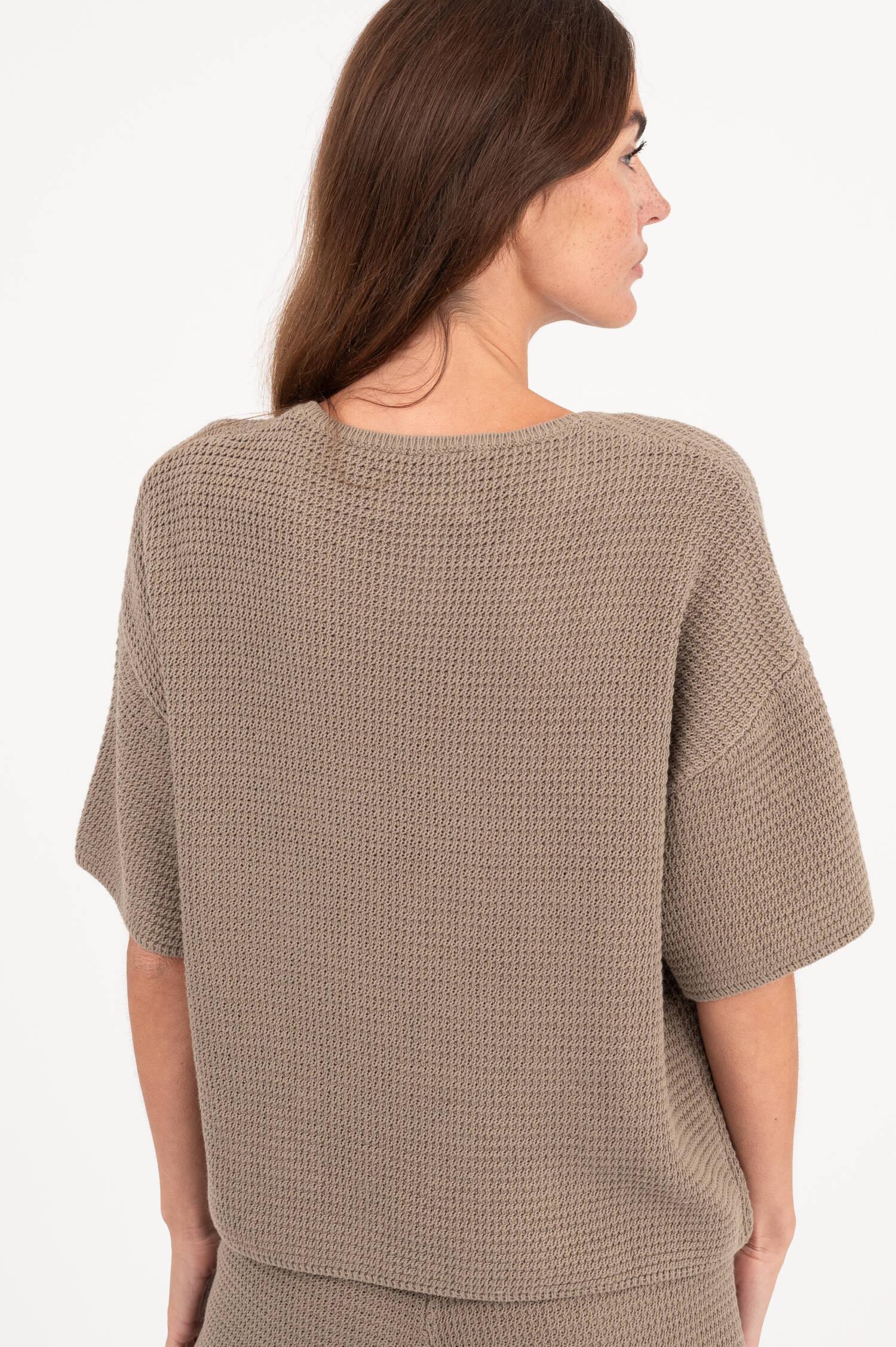 Strickshirt in Khaki