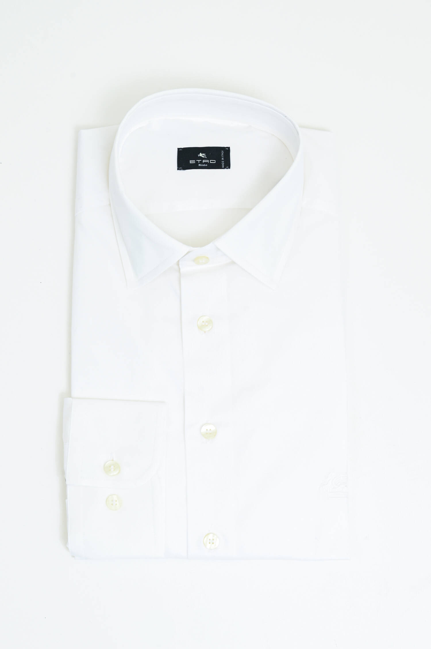 Hemd aus Baumwolle in Weiß