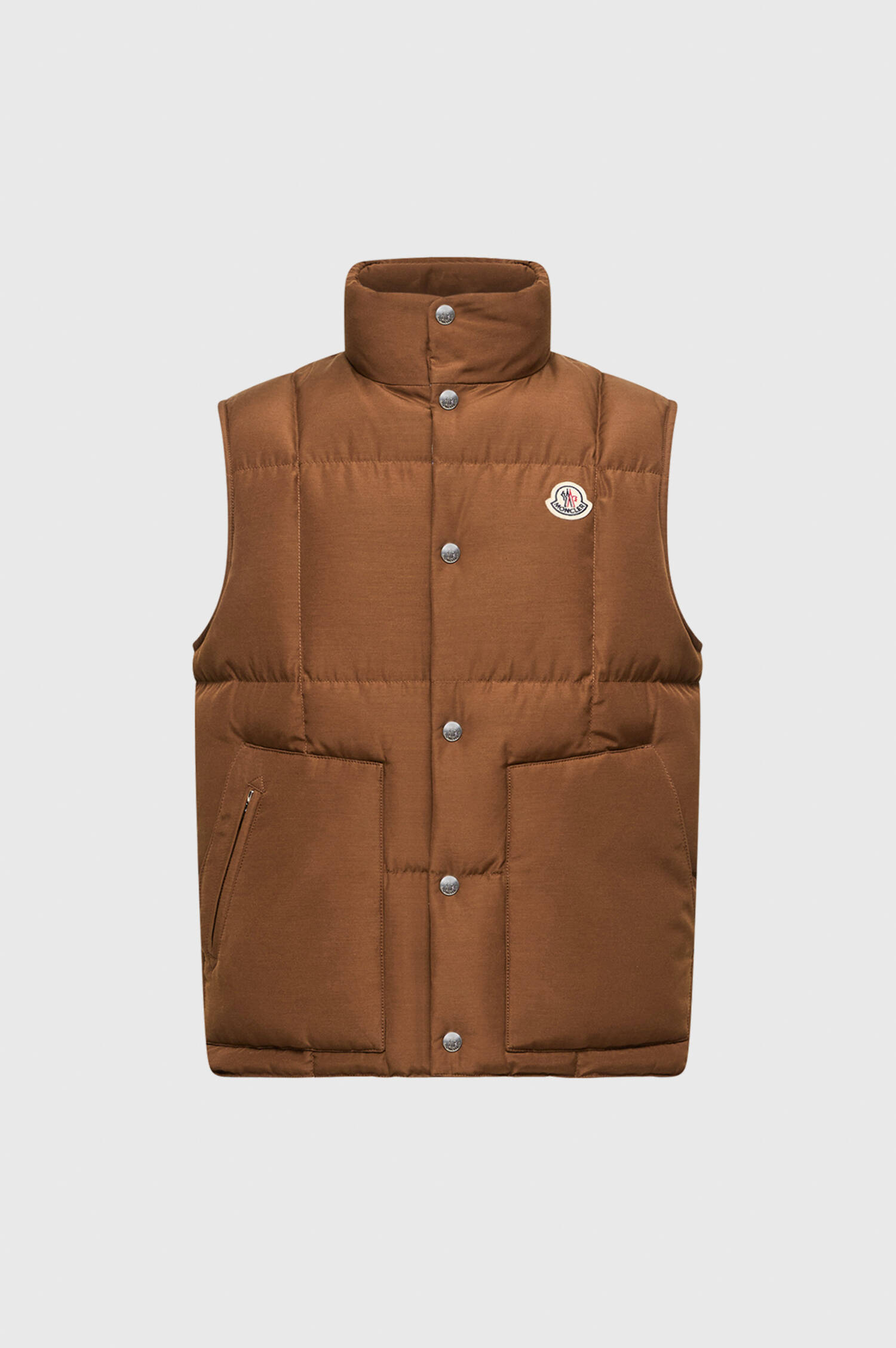 Daunengilet BRUMELUNE in Braun/Blau