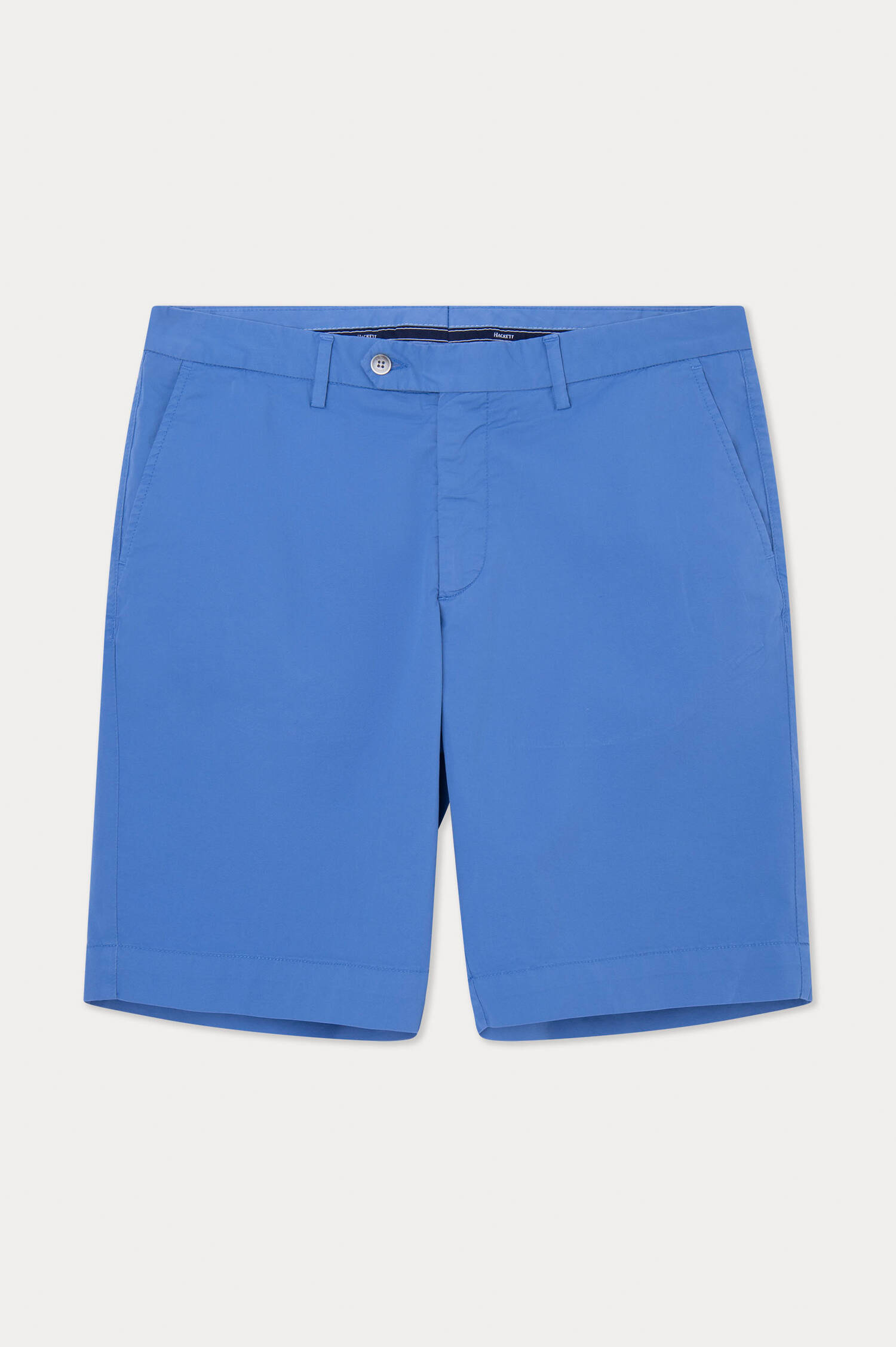 Bermudas aus Baumwolle in Blau