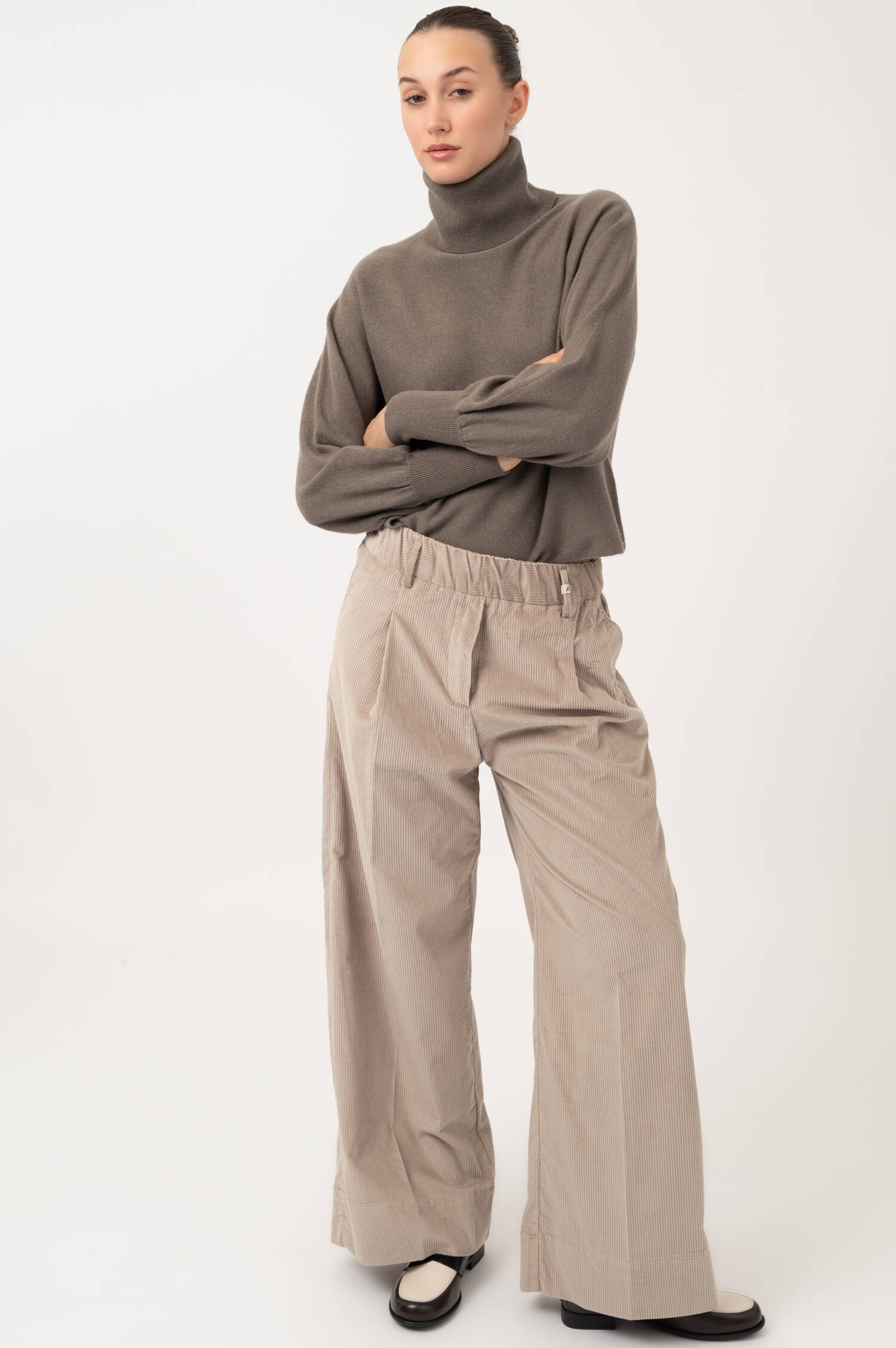 Cord-Schlupfhose in Beige Cord-Schlupfhose in Beige