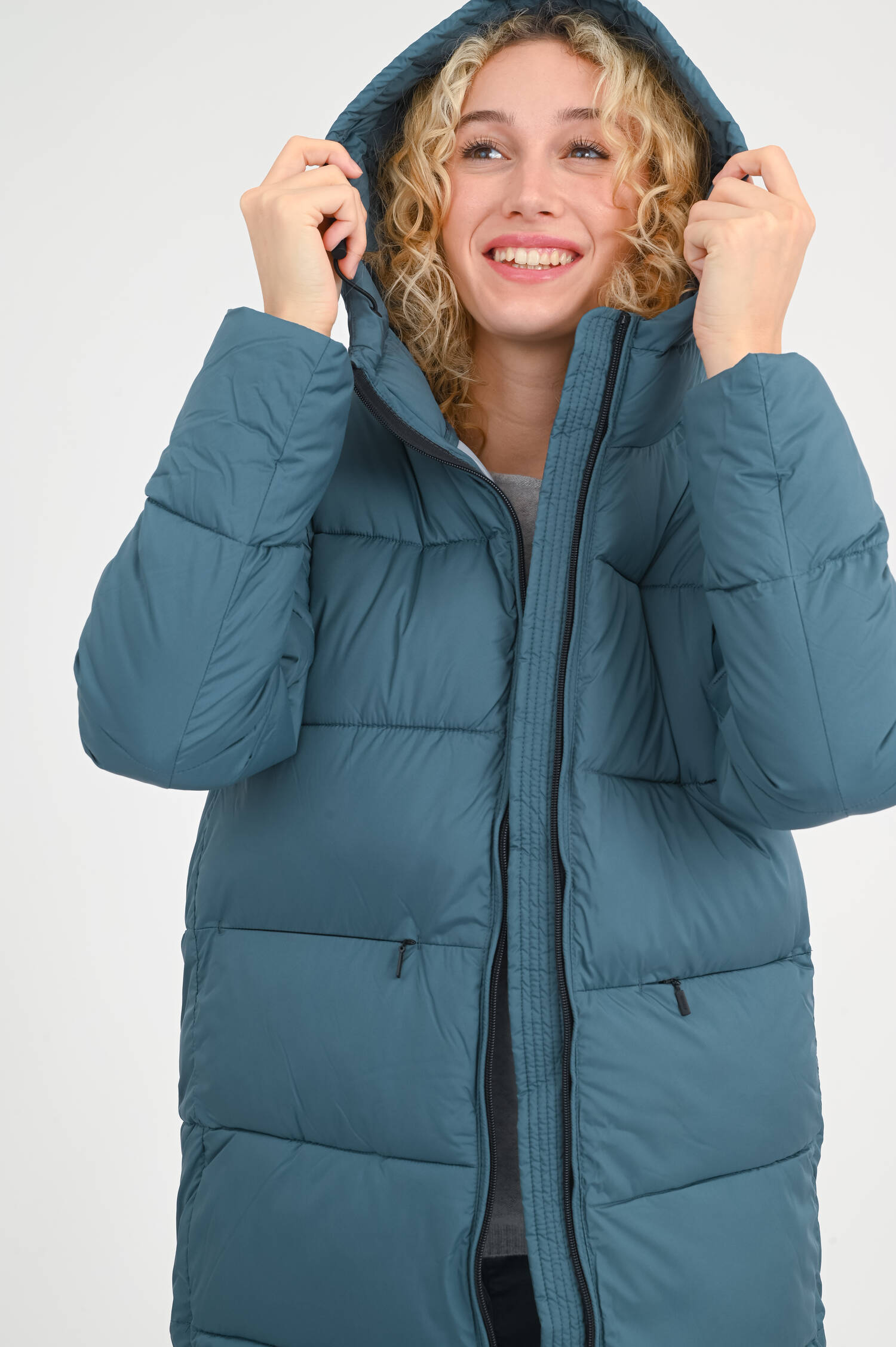 Steppmantel MARANGU in Petrol