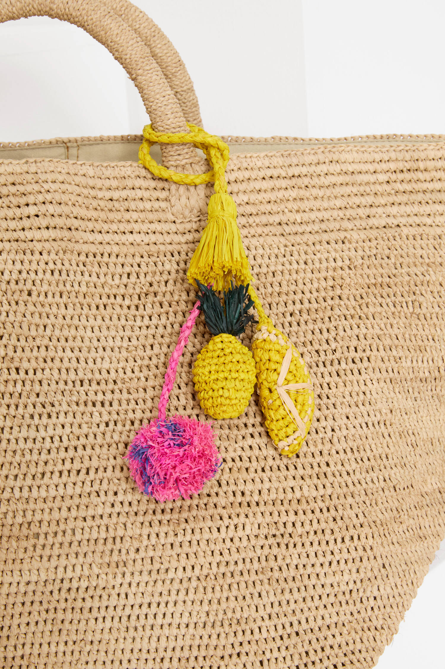 Anhänger BAG CHARM PINEAPPLE in Multicolor