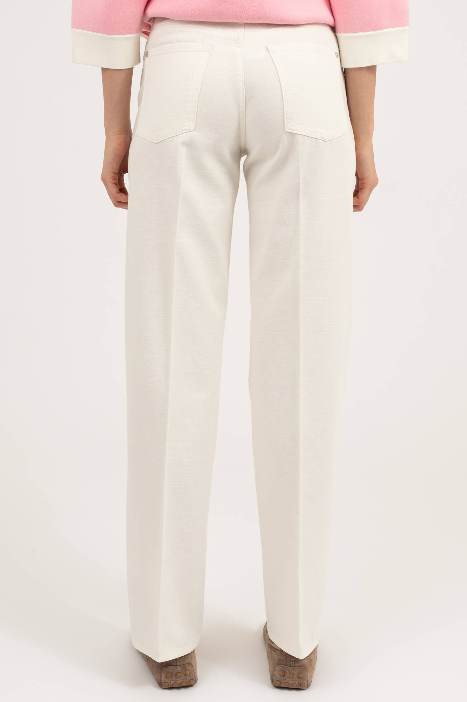 Straight Jeans STOVEPIPE in Weiß
