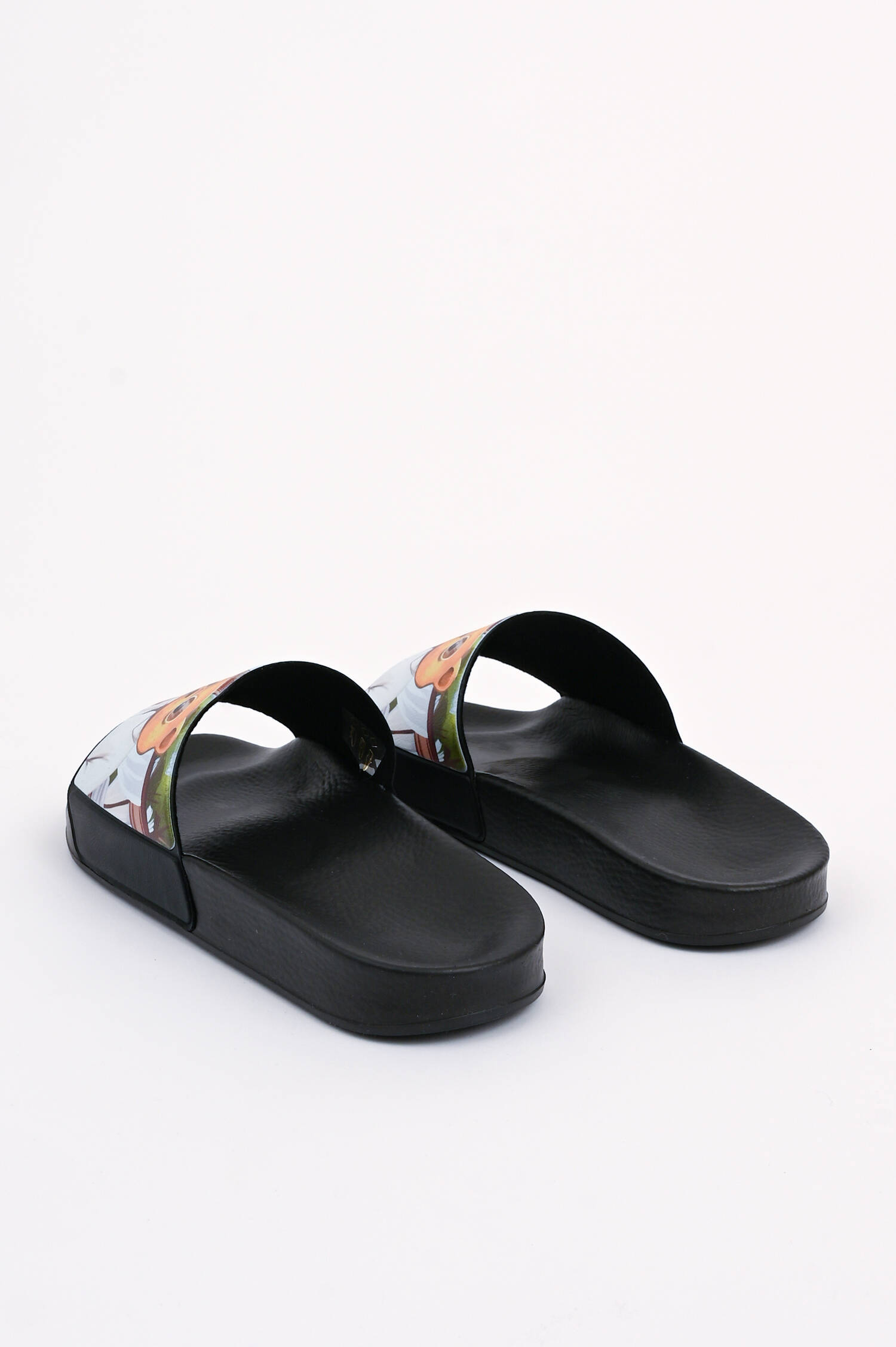 Slipper FILOU mit Bären-Motiv in Schwarz Slipper FILOU mit Bären-Motiv in Schwarz