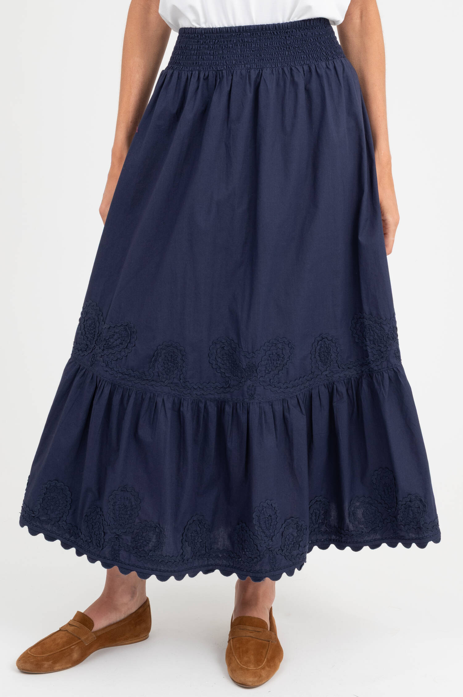 Midi-Rock in Navyblue Midi-Rock in Navyblue