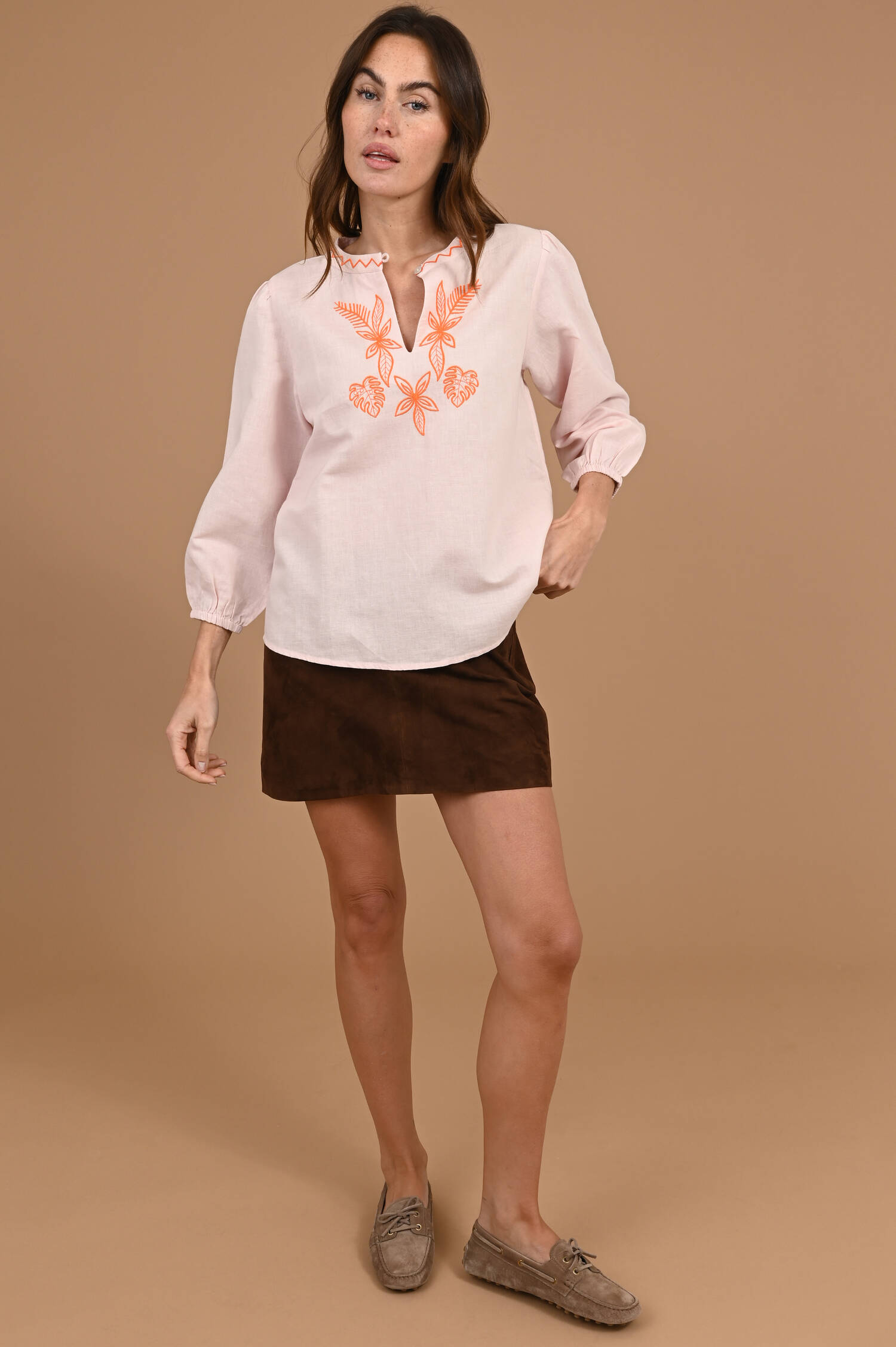 Bluse RIO in Rose/Orange