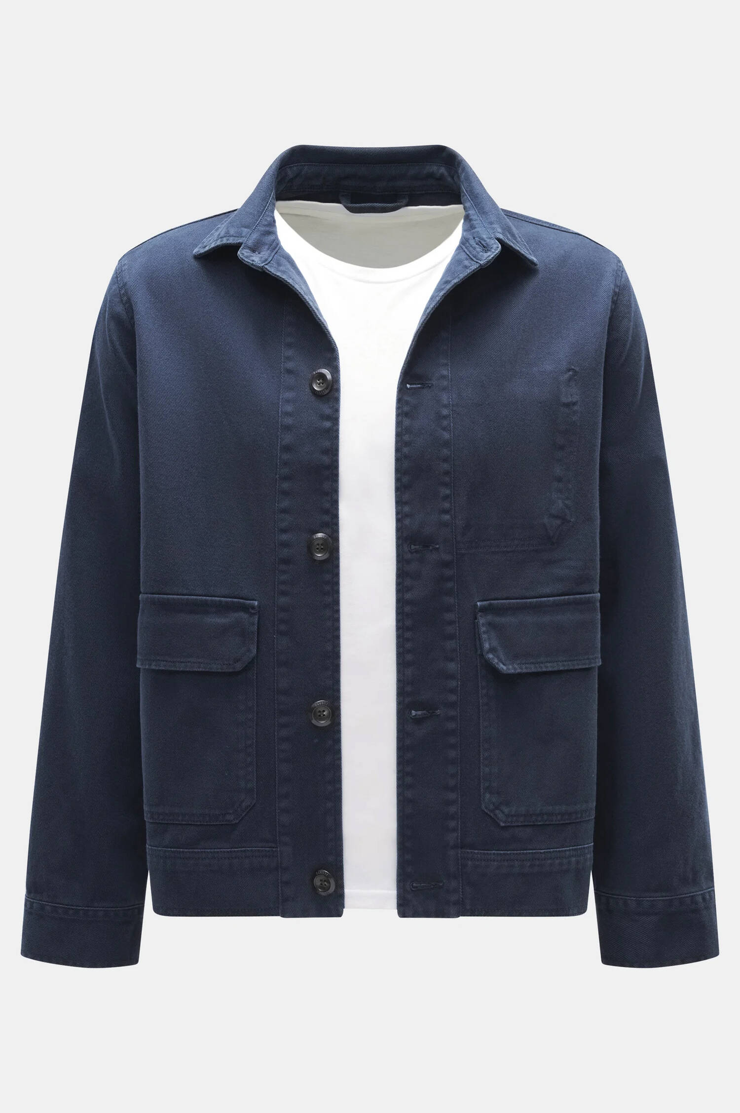 Overshirt in Navy
