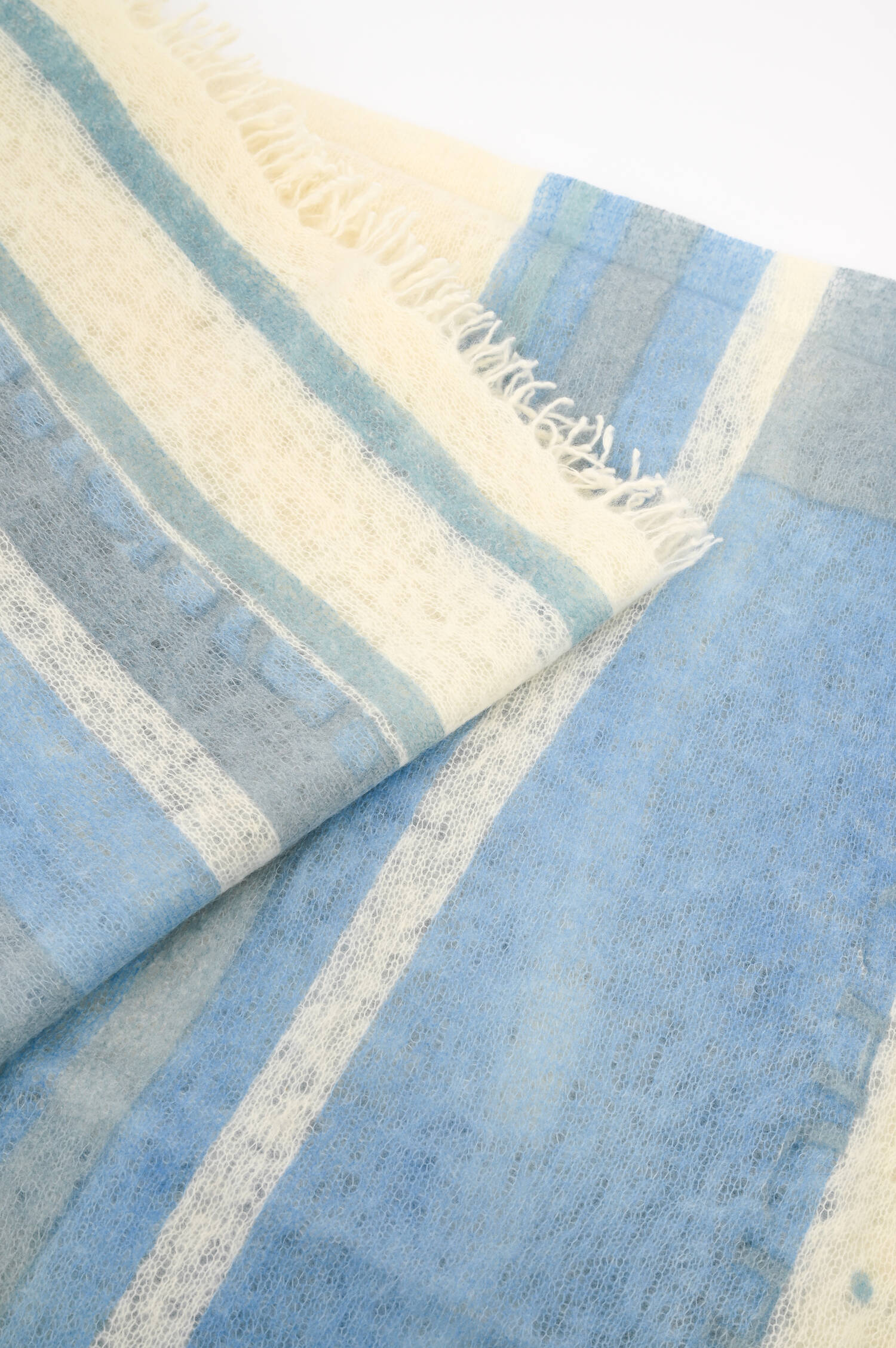 Cashmere Schal in Hellblau