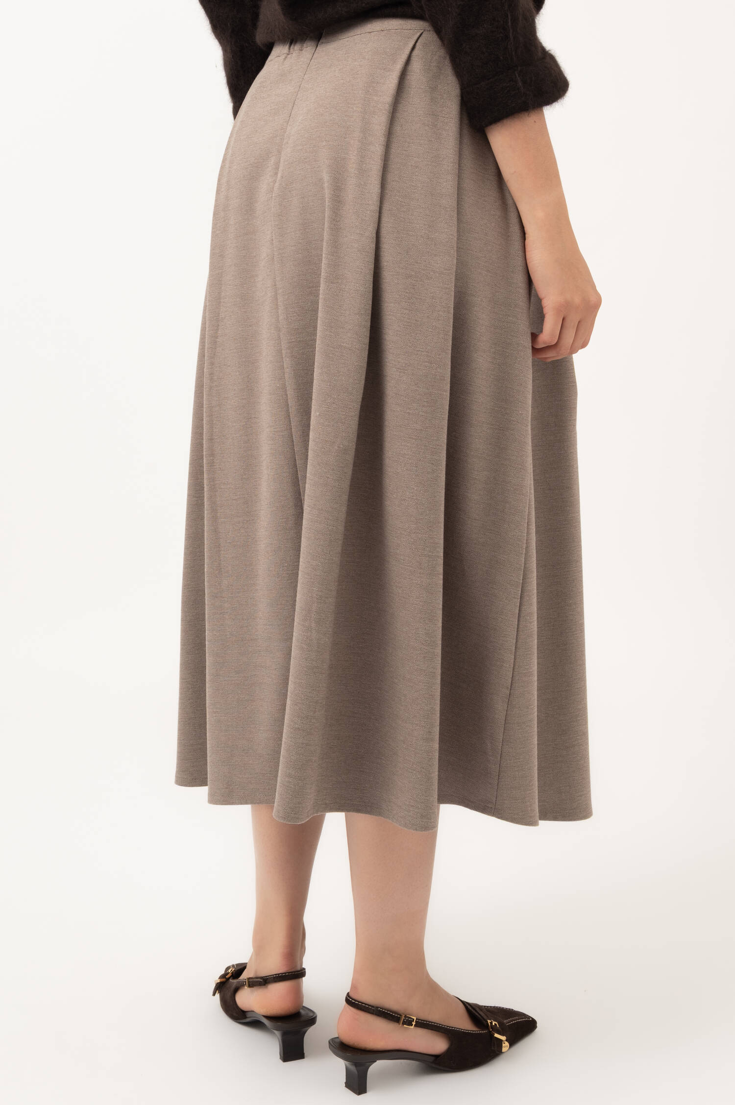 Midi-Rock in Beige Midi-Rock in Beige