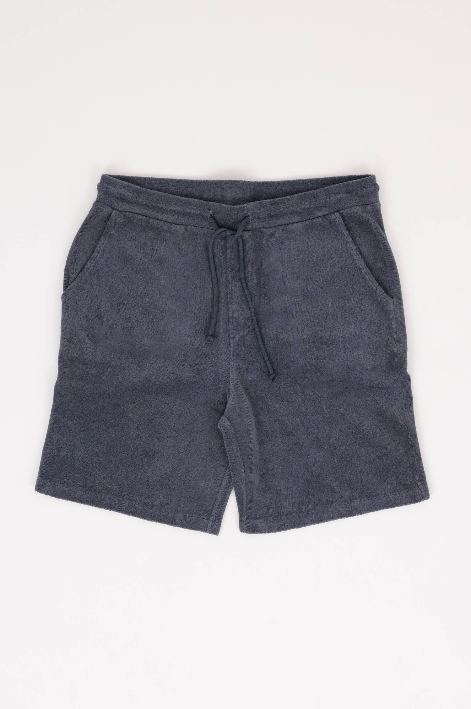 Frottee Bermudashort in Dunkelblau Frottee Bermudashort in Dunkelblau