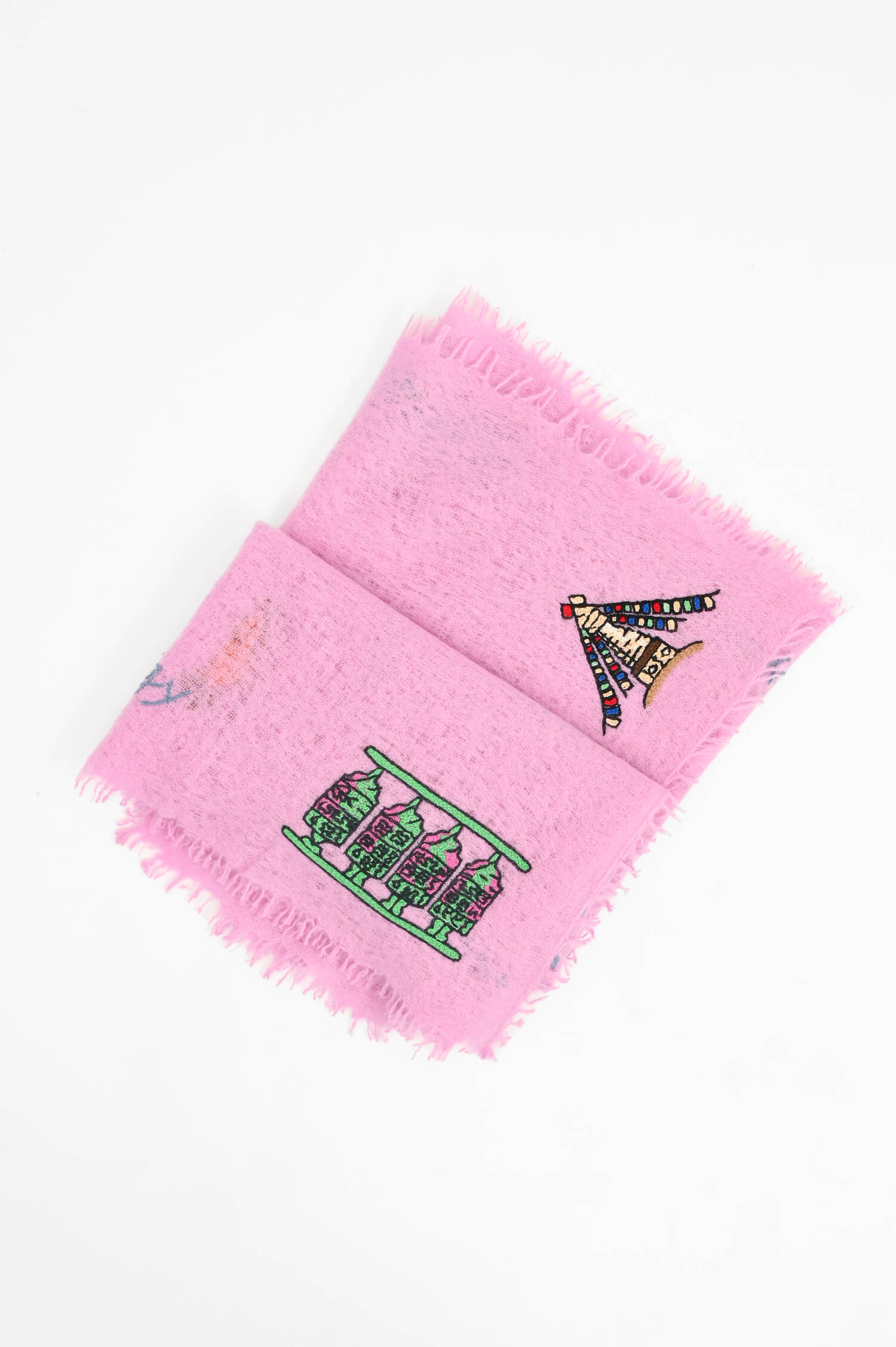 Cashmere-Schal HIMALAYA in Pink