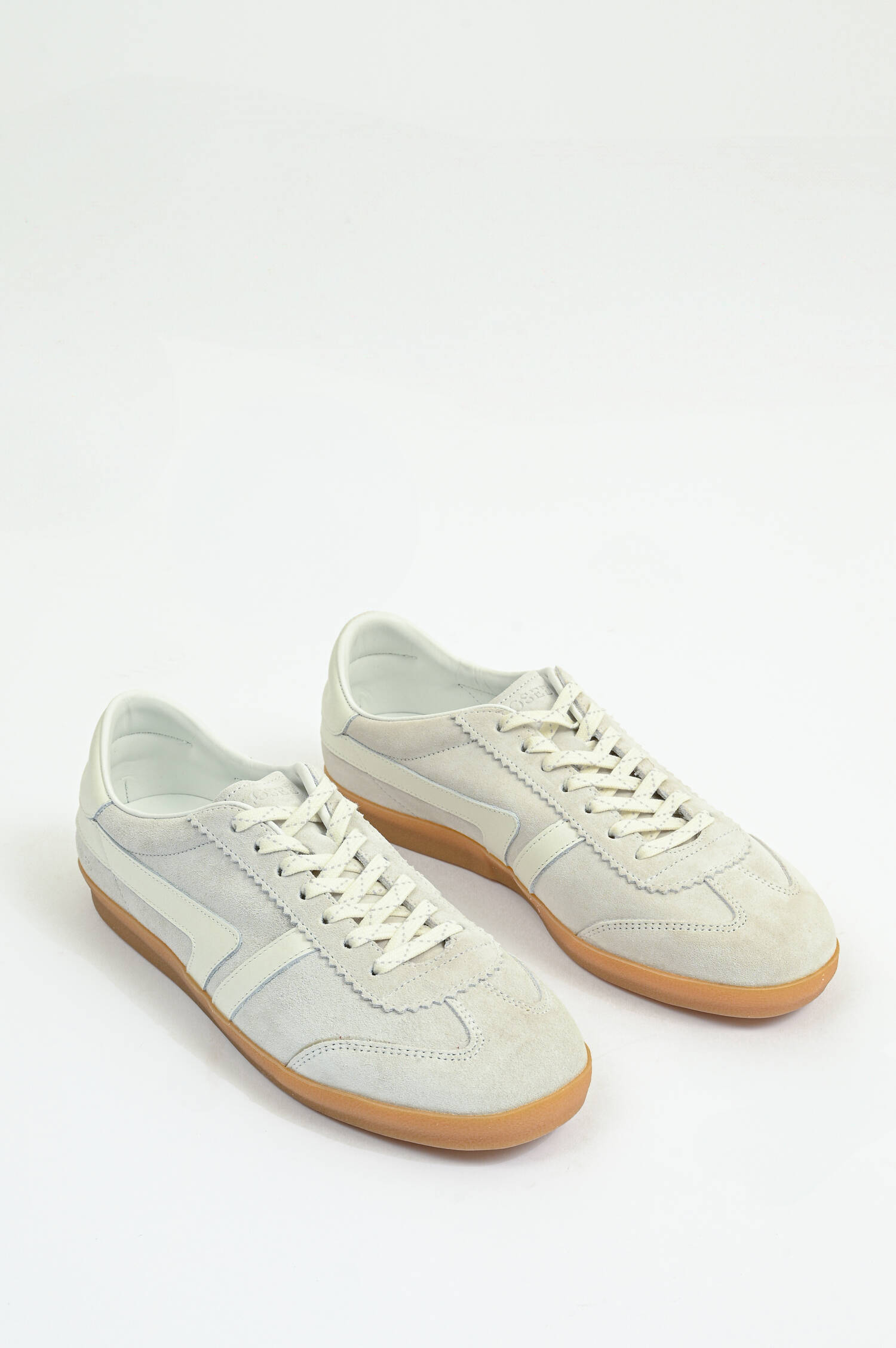 Sneaker in Hellgrau/Weiß