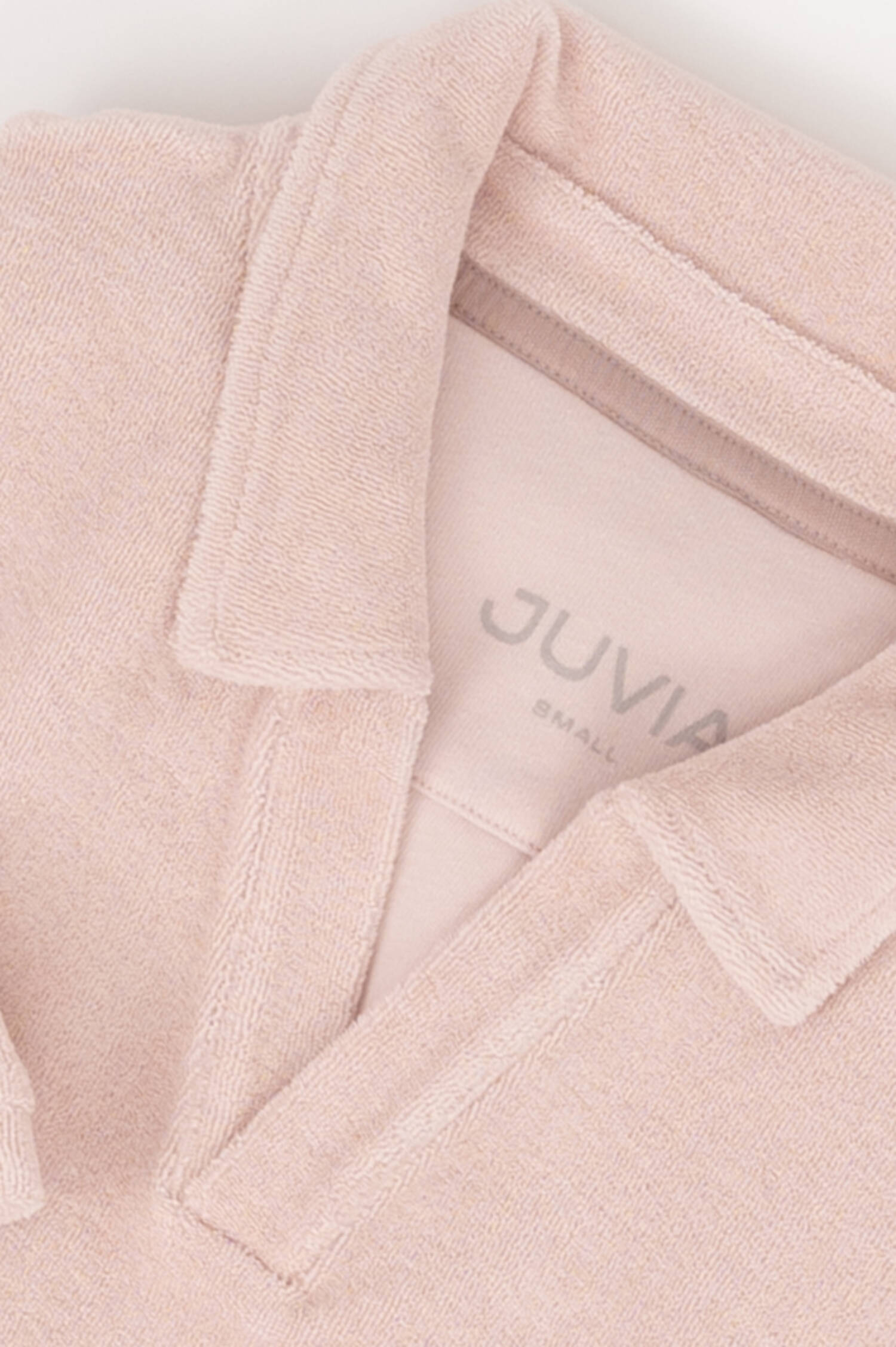 Frottee Polo in Rosa