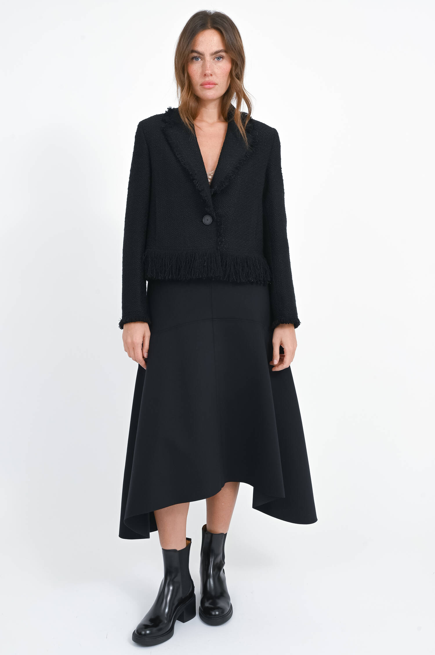 Neopren-Maxi-Rock in Black Neopren-Maxi-Rock in Black