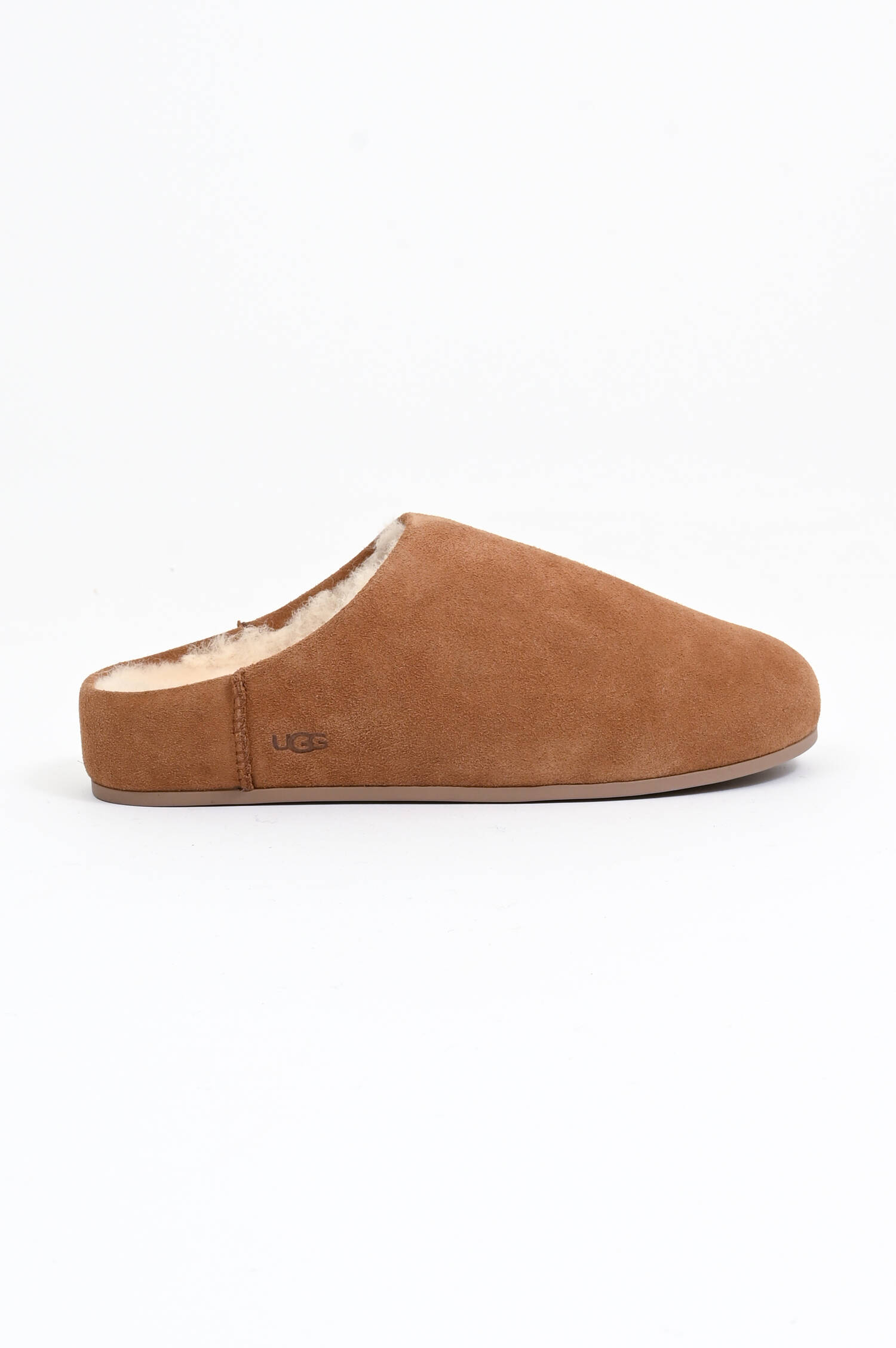 Slip-On ELEA aus Lammfell in Chestnut