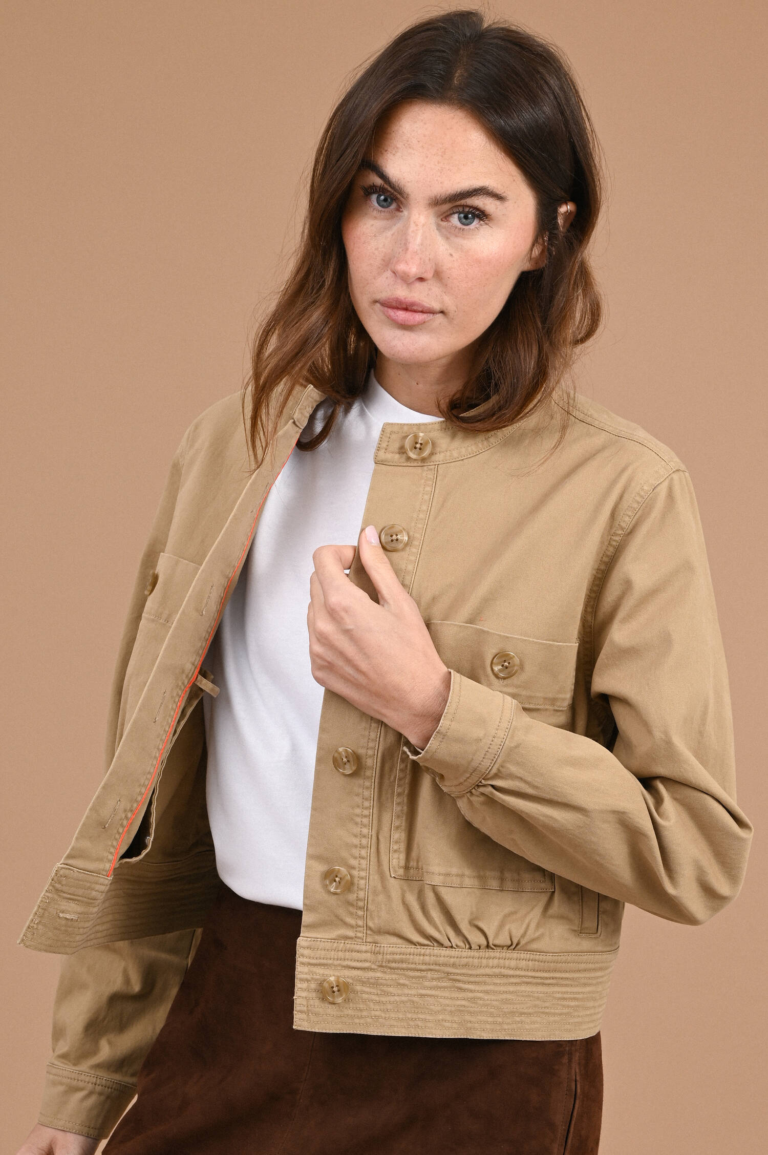 Fieldjacket in Camel