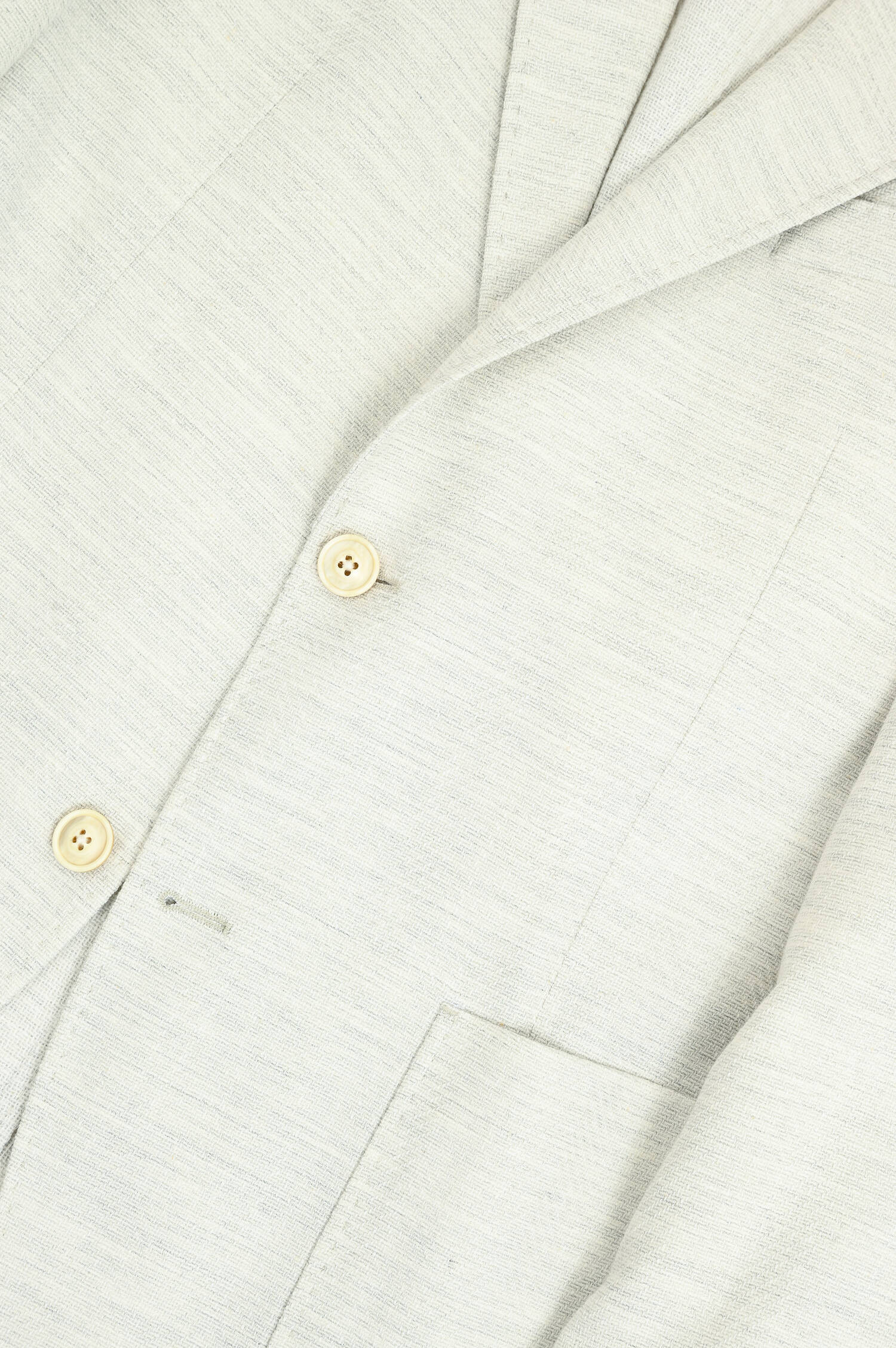 Strukturiertes Baumwoll-Sakko in Hellgrau/Natur Strukturiertes Baumwoll-Sakko in Hellgrau/Natur
