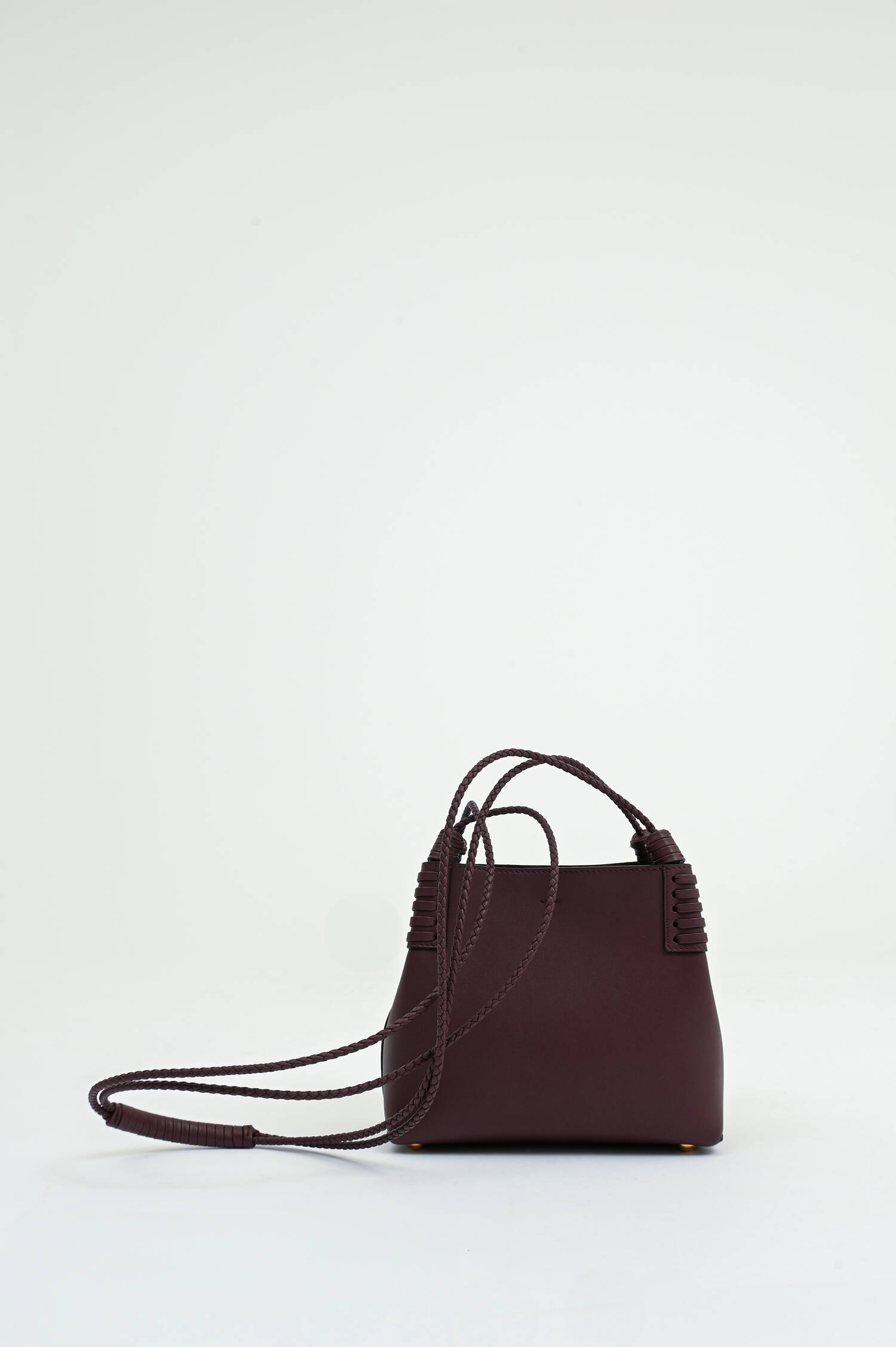 Mini-Shopper mit Pegasus-Logo in Bordeaux Mini-Shopper mit Pegasus-Logo in Bordeaux