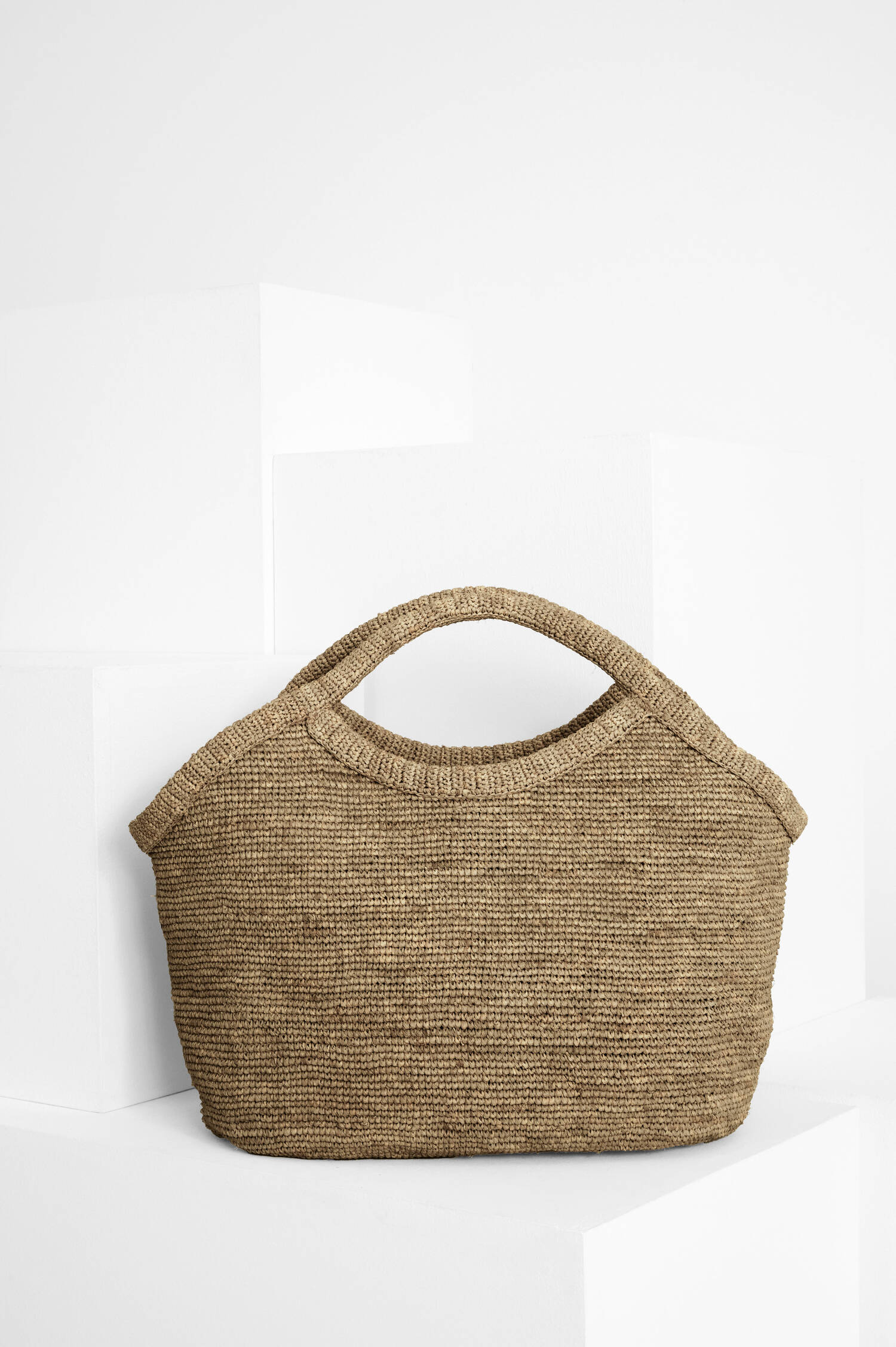 Shopper Tasche PURE in Walnuss